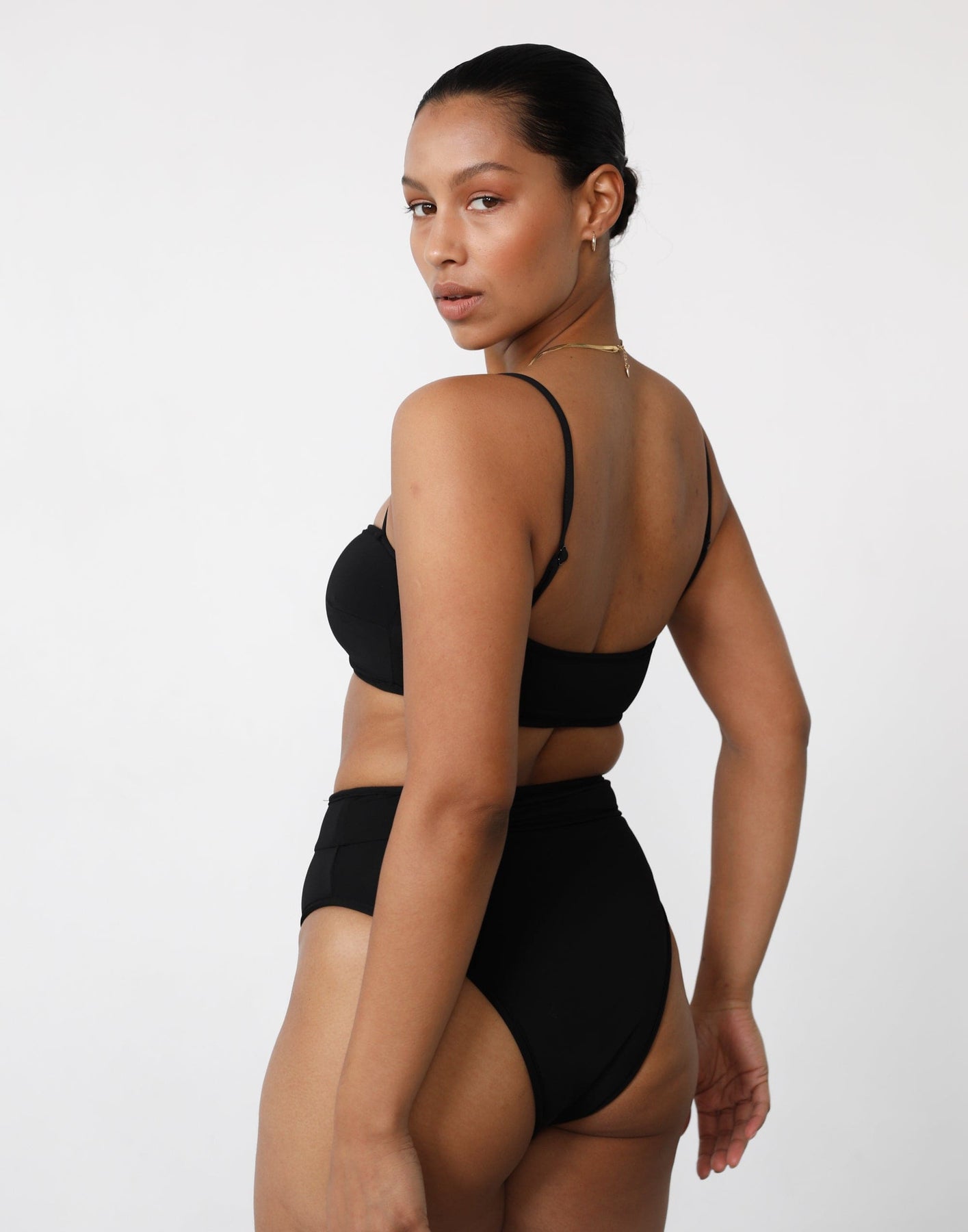 Collective Swimwear - On Board Bikini Bottoms (Black/White)
                Add to wishlist fifth image