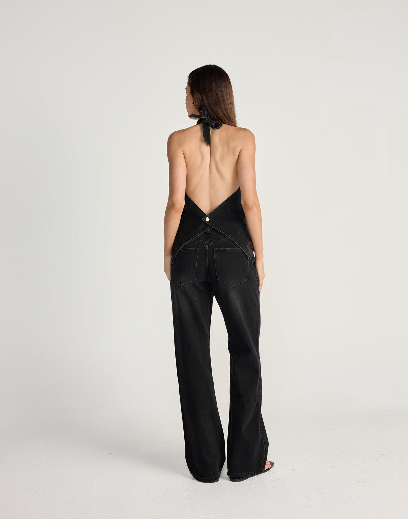 Collective Tops - Elham Denim Top (Vintage Black)
Add to wishlist third image