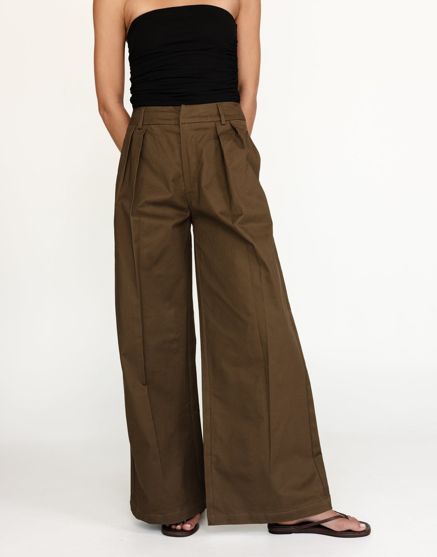 Joelle Pants (Oak) | Charcoal Clothing Exclusive - - Women's Pants - Charcoal Clothing