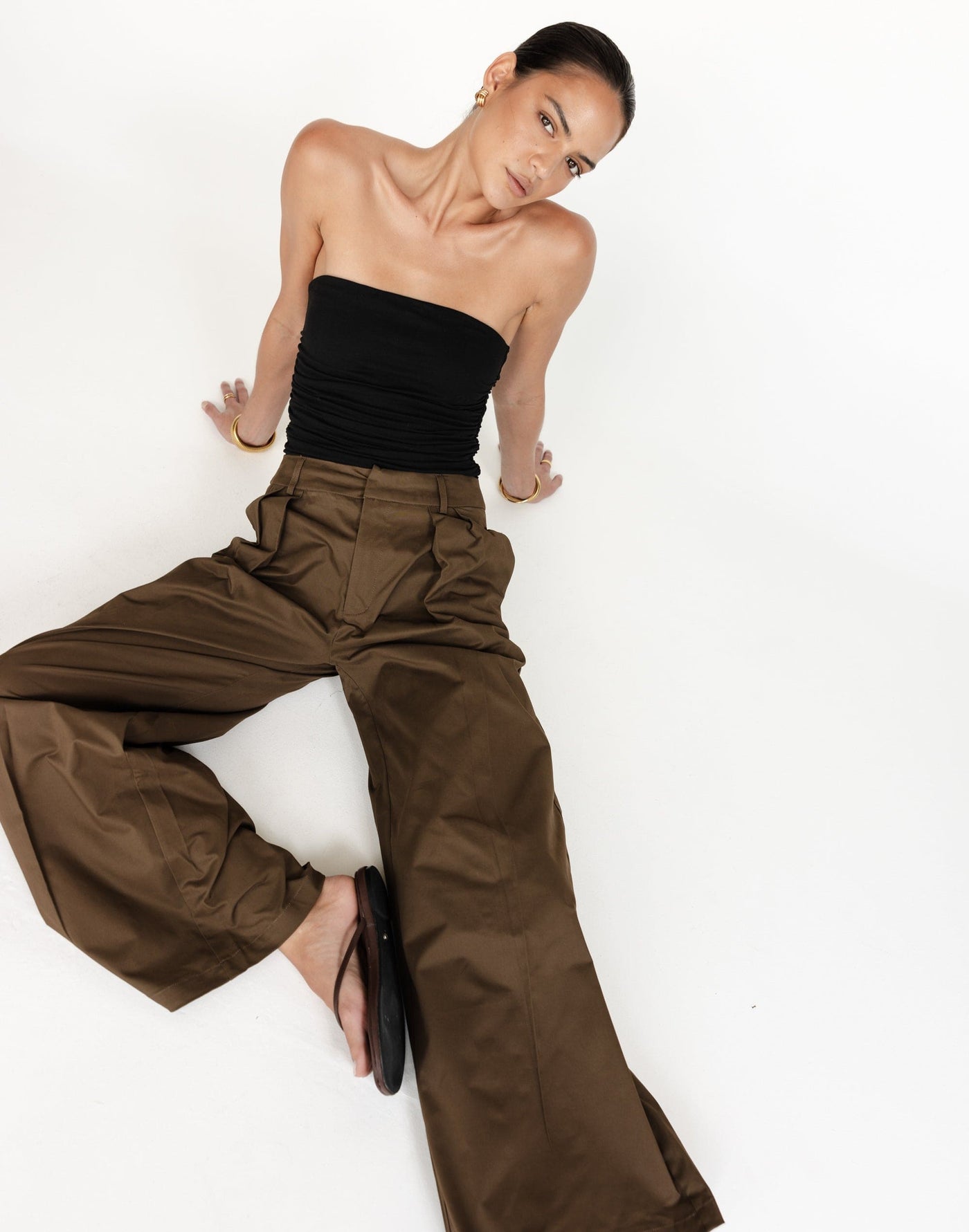 Joelle Pants (Oak) | Charcoal Clothing Exclusive - - Women's Pants - Charcoal Clothing