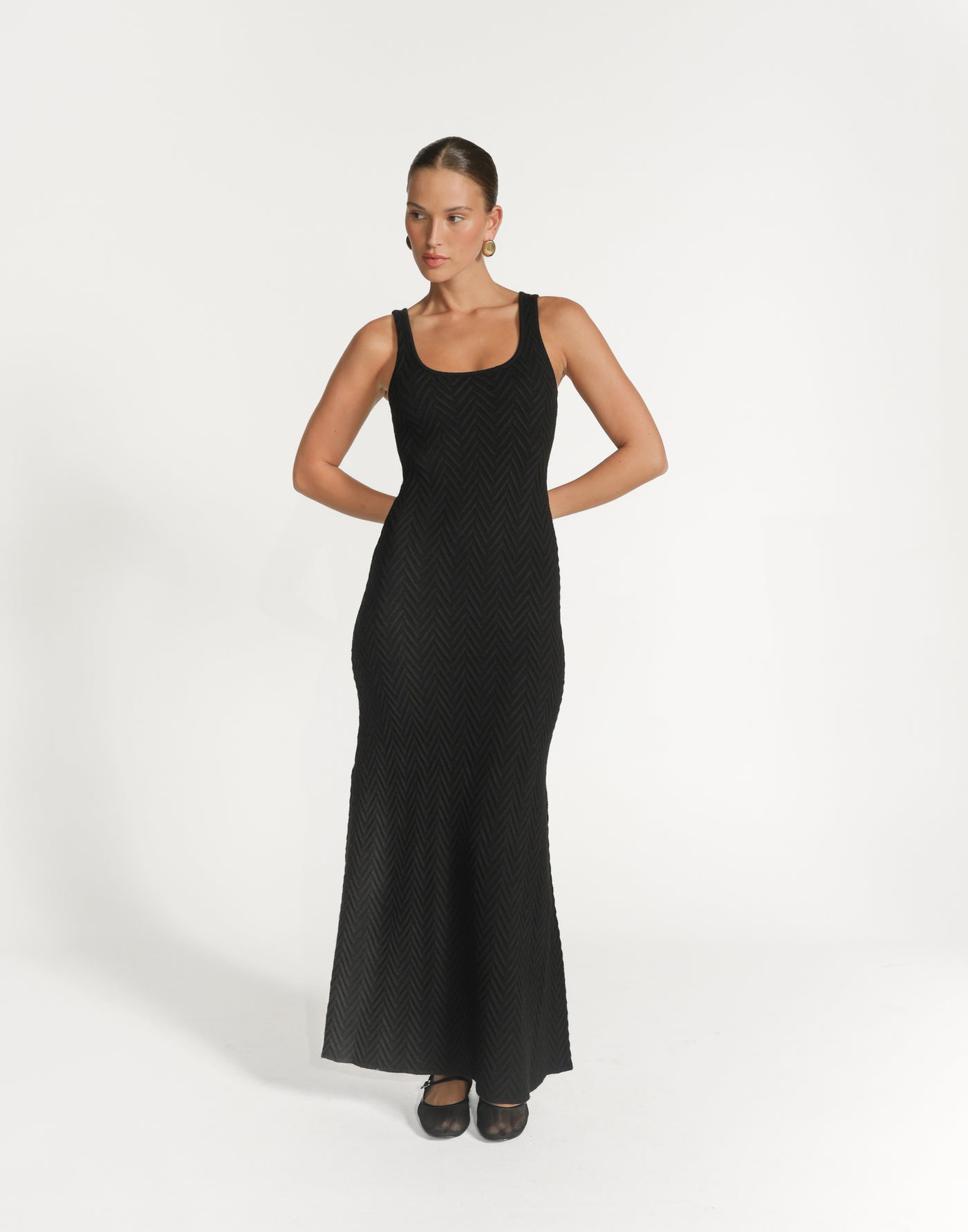 Jacqueline Maxi Dress (Black) | CHARCOAL Exclusive - - Women's Dress - Charcoal Clothing