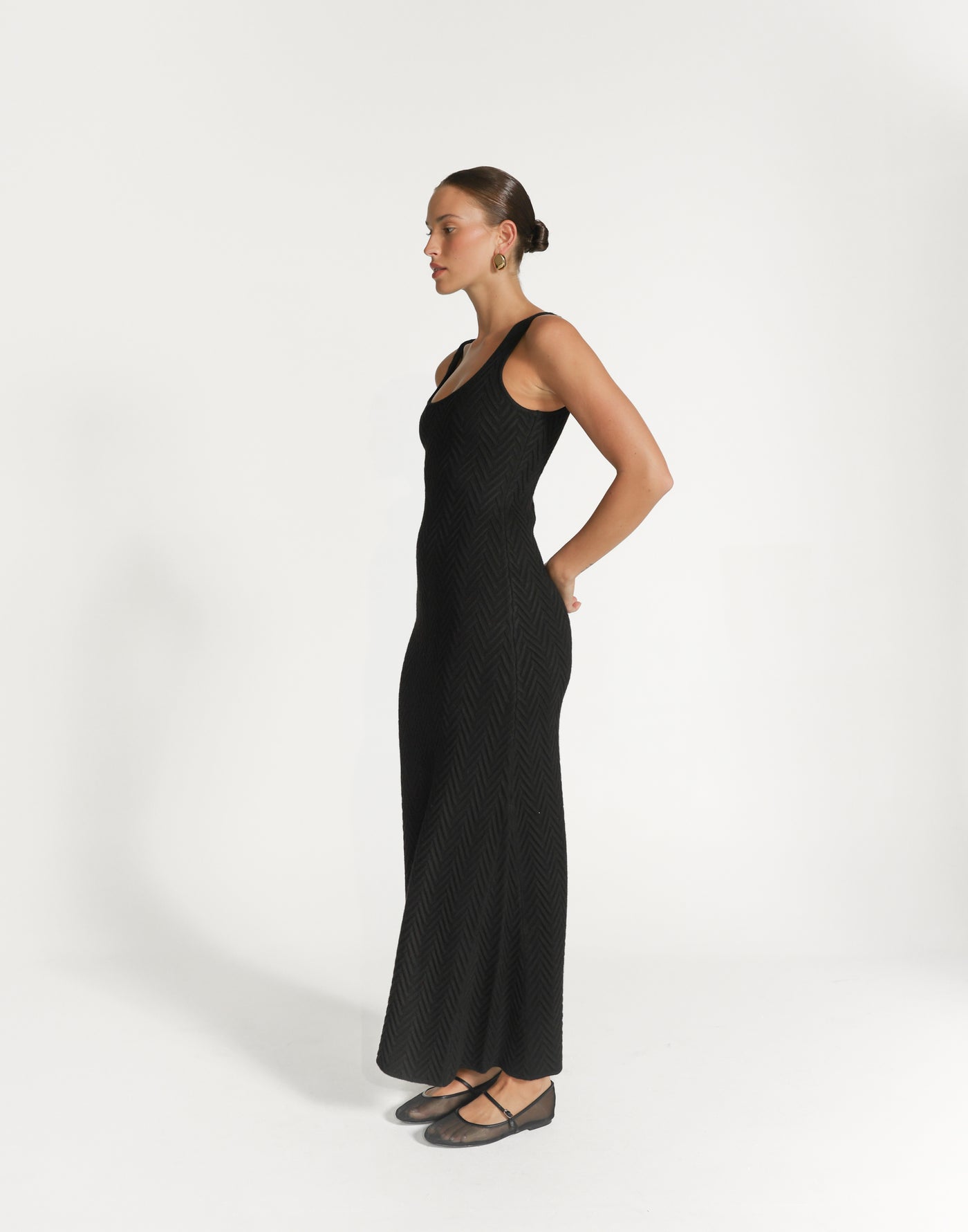 Jacqueline Maxi Dress (Black) | CHARCOAL Exclusive - - Women's Dress - Charcoal Clothing