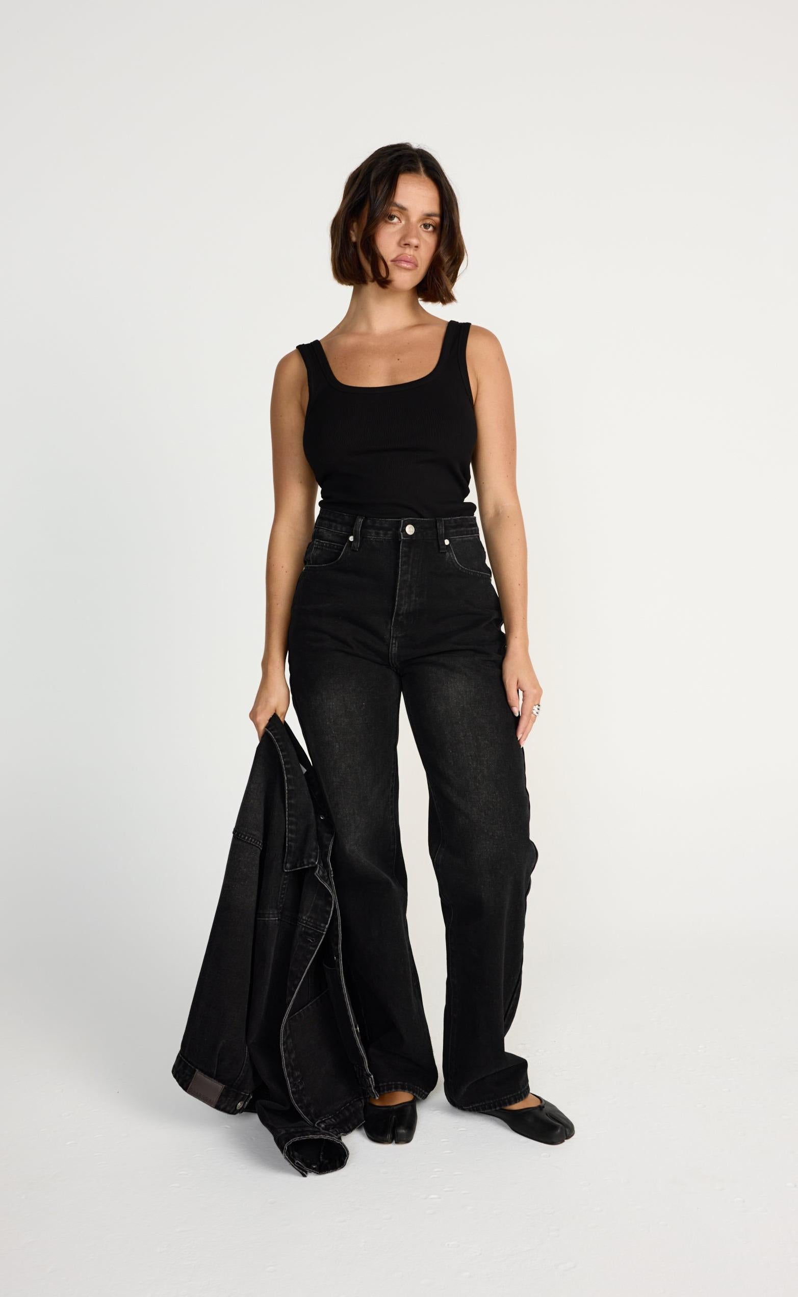  - Women's Pants - Charcoal Clothing