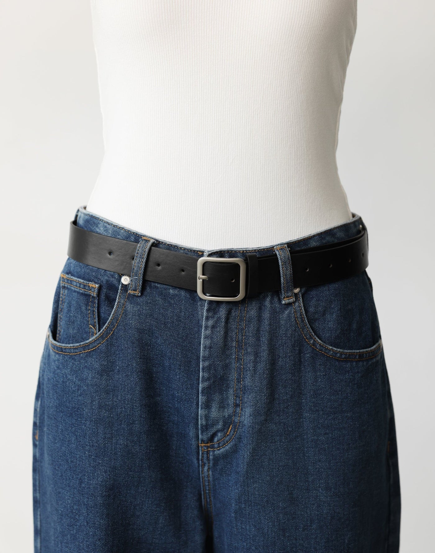 Portman Belt (Black) | CHARCOAL Exclusive - - Women's Accessories - Charcoal Clothing