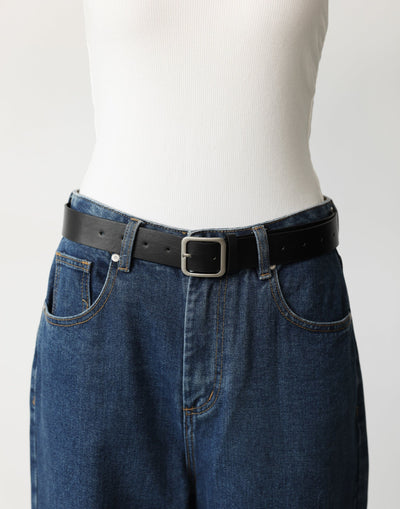 Portman Belt (Black) | CHARCOAL Exclusive - - Women's Accessories - Charcoal Clothing