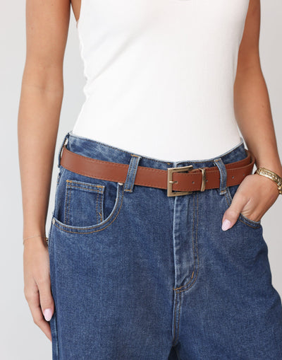 La Rosa Belt (Camel) | CHARCOAL Exclusive - - Women's Accessories - Charcoal Clothing