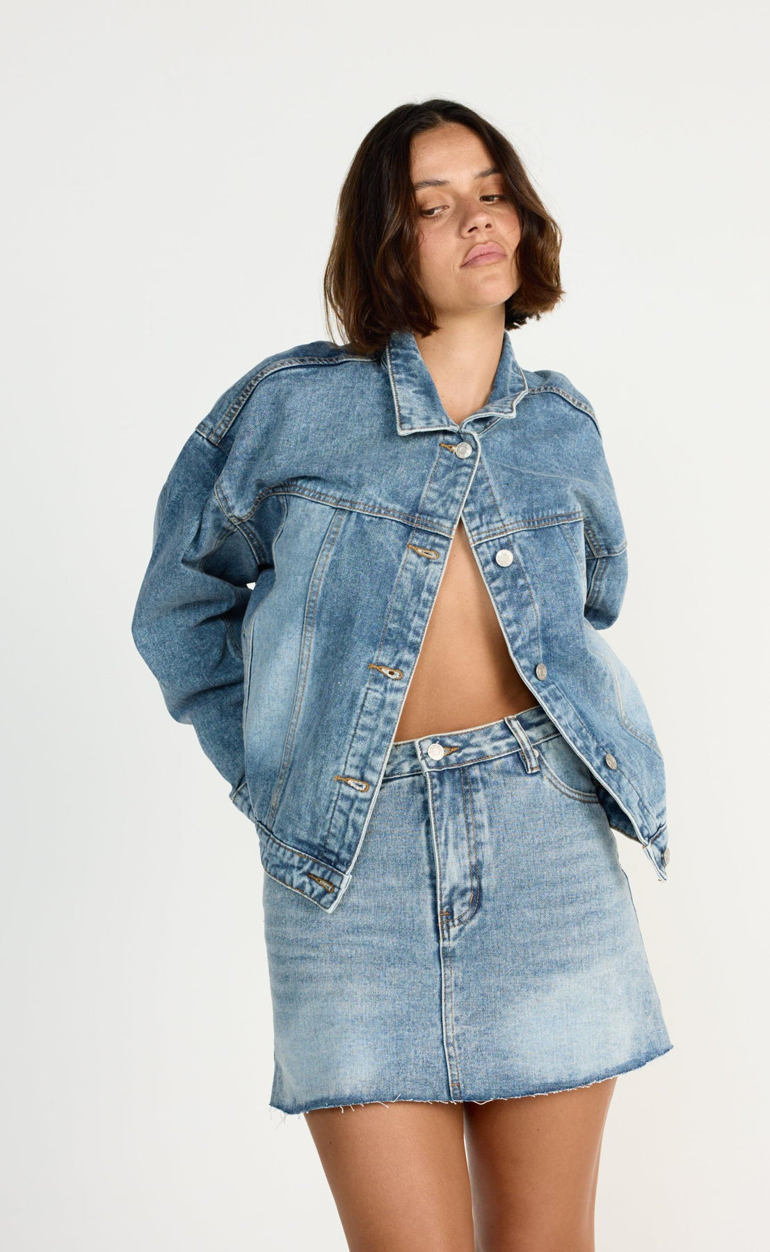Daydreaming Denim Skort main image 1