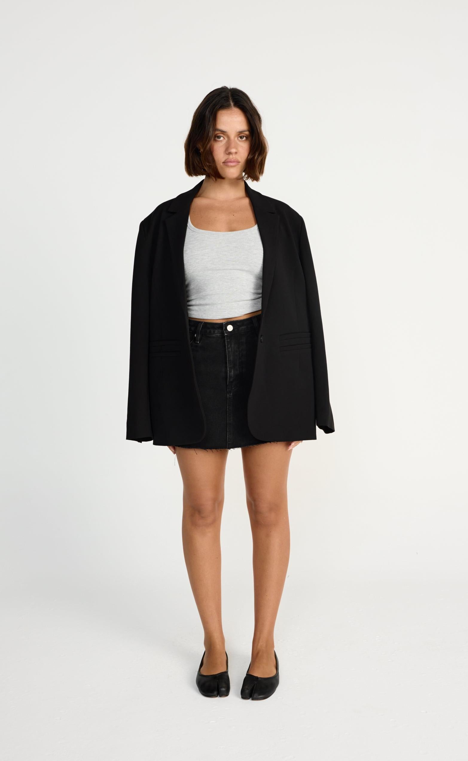  - Women's Skort - Charcoal Clothing