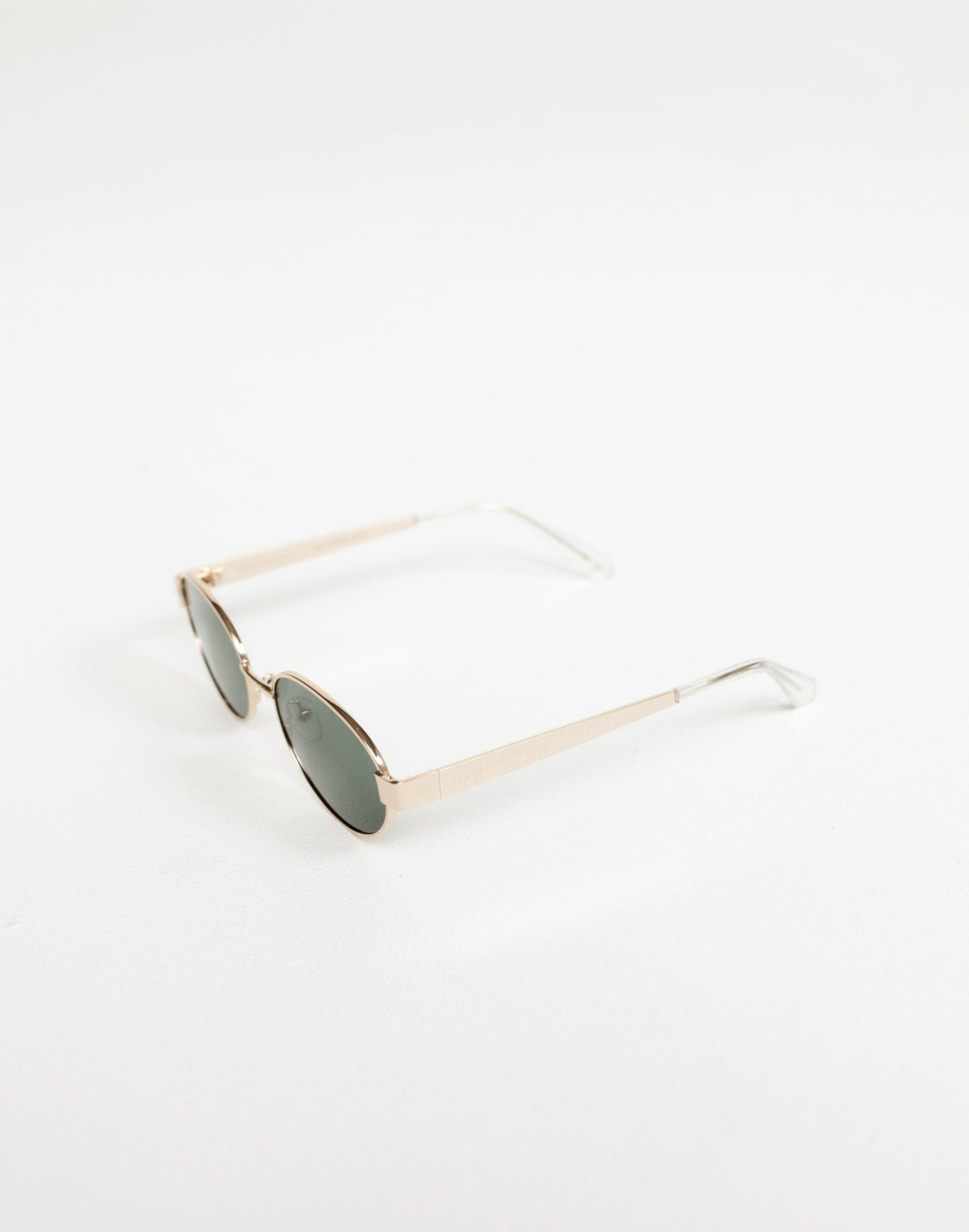 The Evangelista Sunglasses (Green/Gold) - By Banb - Rounded Frame Sunglasses - Women's Accessories - Charcoal Clothing