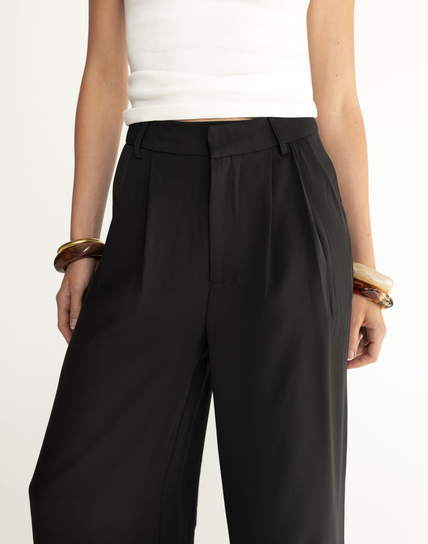 Chicago Pants (Black) - Petite | CHARCOAL Exclusive - - Women's Pants - Charcoal Clothing