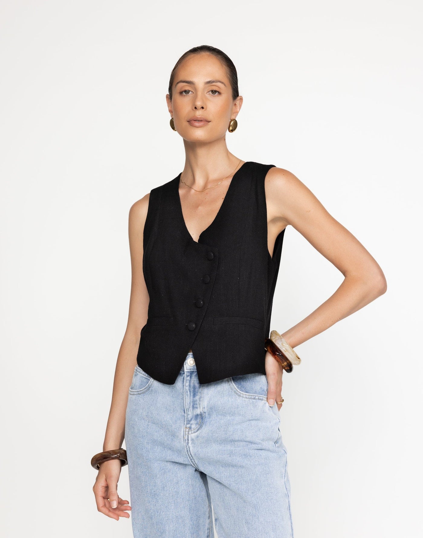  - Women's Top - Charcoal Clothing