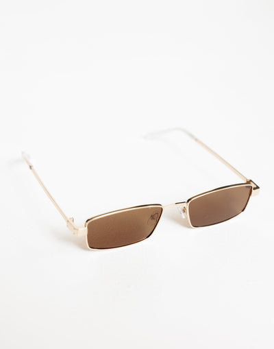 The Monroe Sunglasses (Gold-Brown) - By Banb - - Women's Accessories - Charcoal Clothing