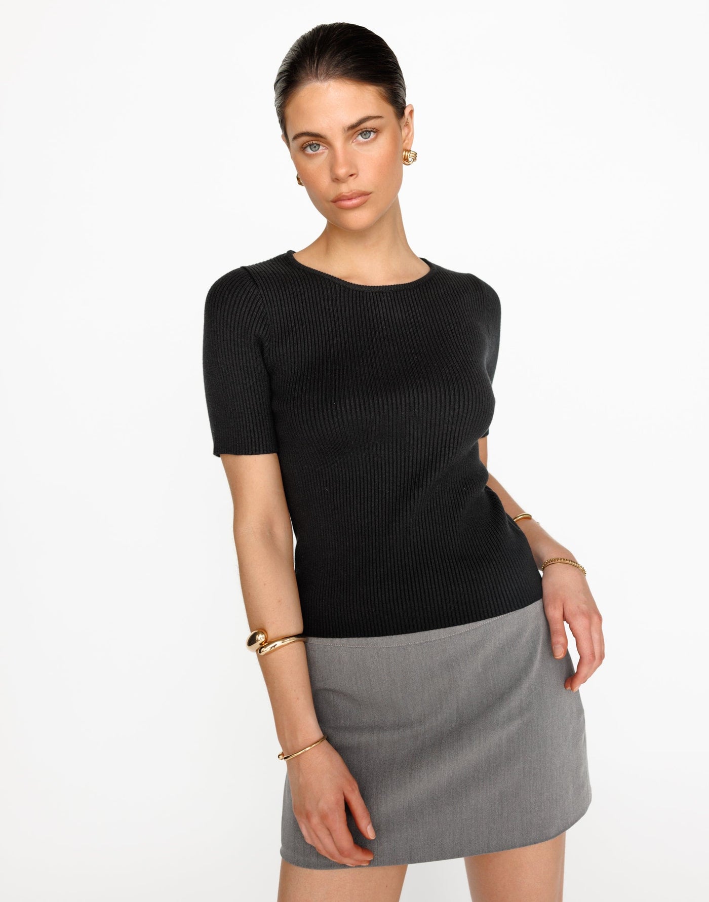  - Women's Top - Charcoal Clothing