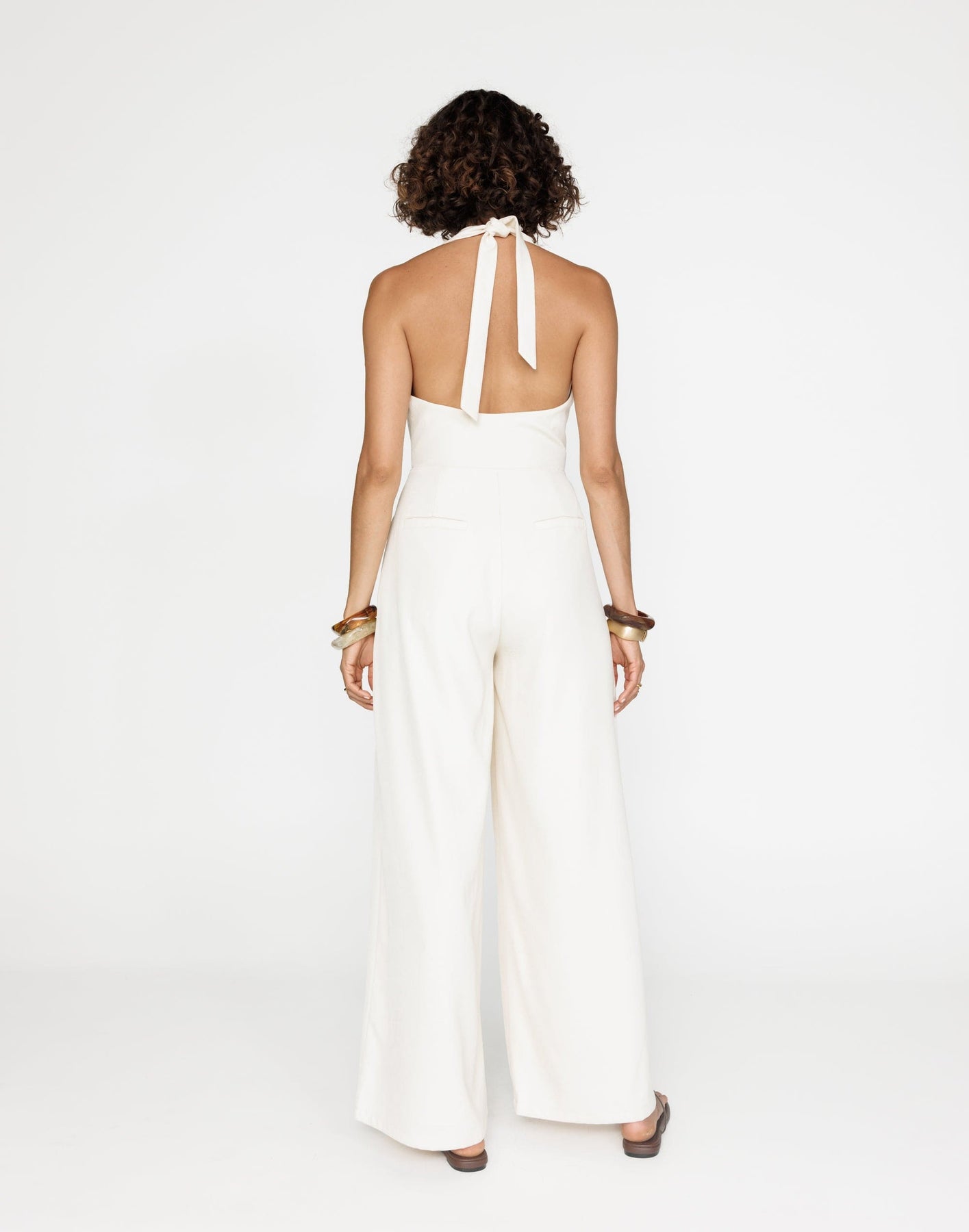 Collective Dress - Britt Jumpsuit (Oat)
                Add to wishlist third image