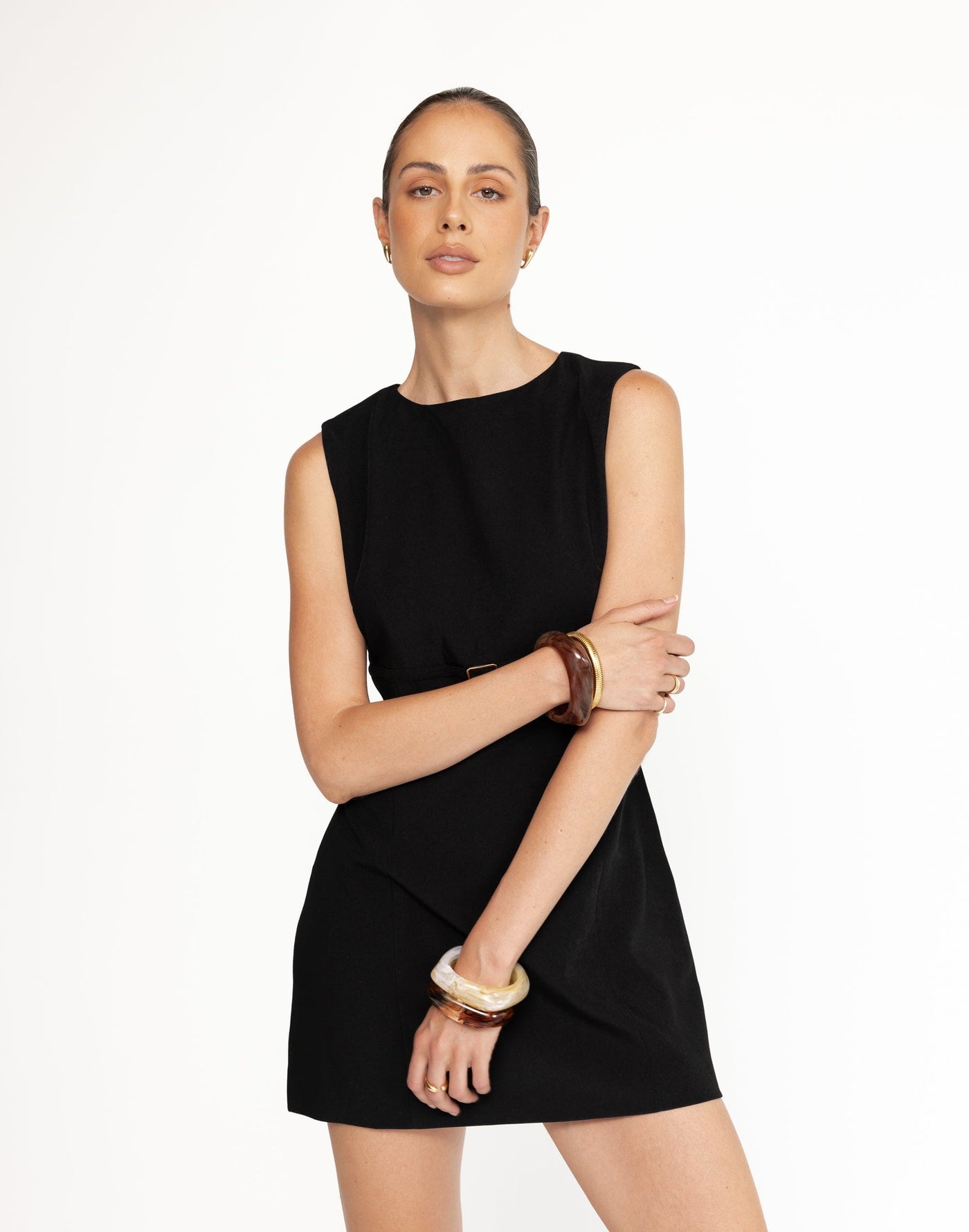 Rukaya Mini Dress (Black) | CHARCOAL Exclusive - - Women's Dress - Charcoal Clothing