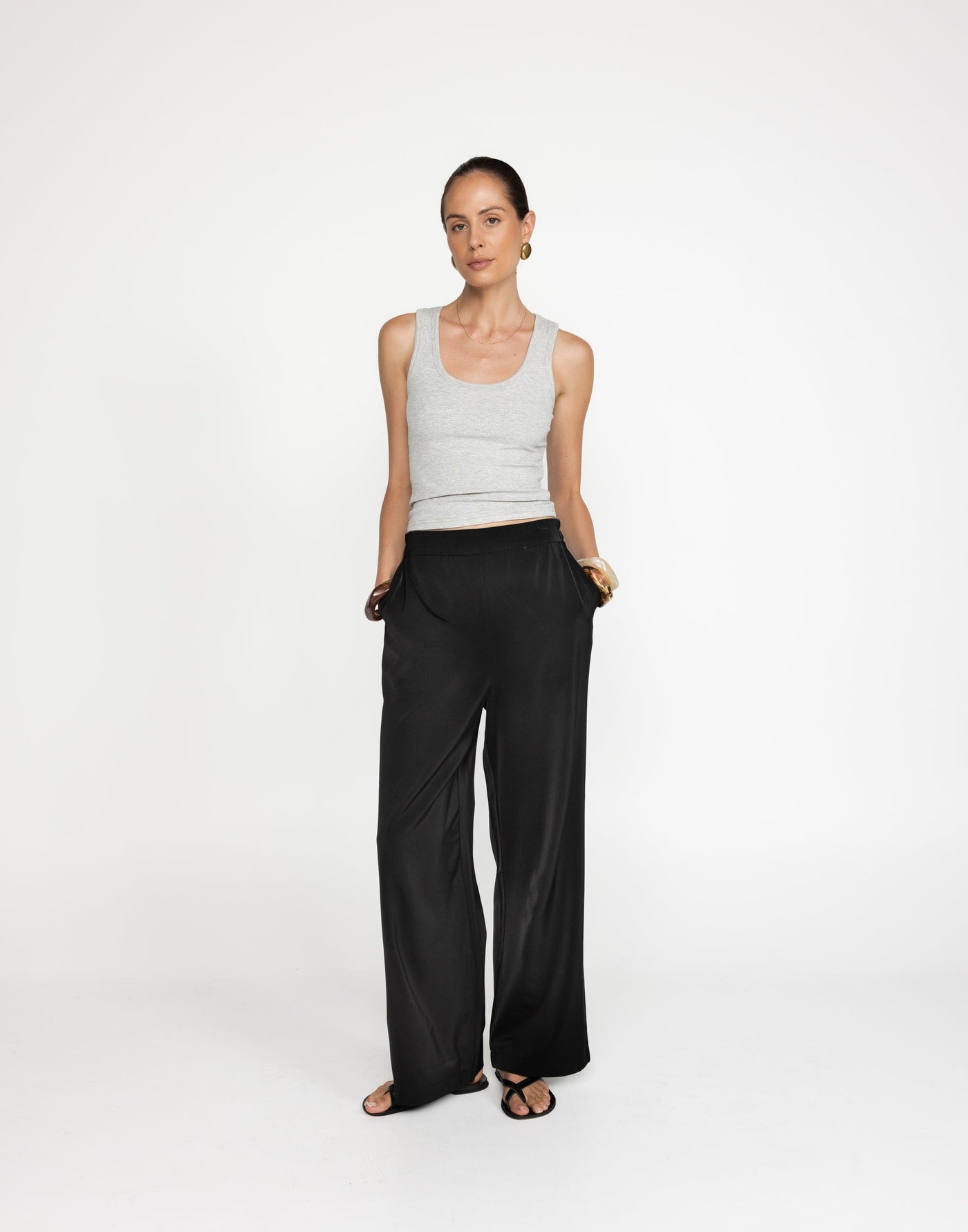  - Women's Pants - Charcoal Clothing