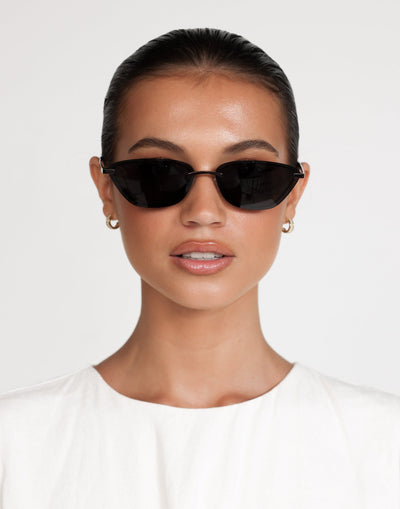 The Chandra Sunglasses (Dark Chocolate Onyx) - By Banbé - - Women's Accessories - Charcoal Clothing