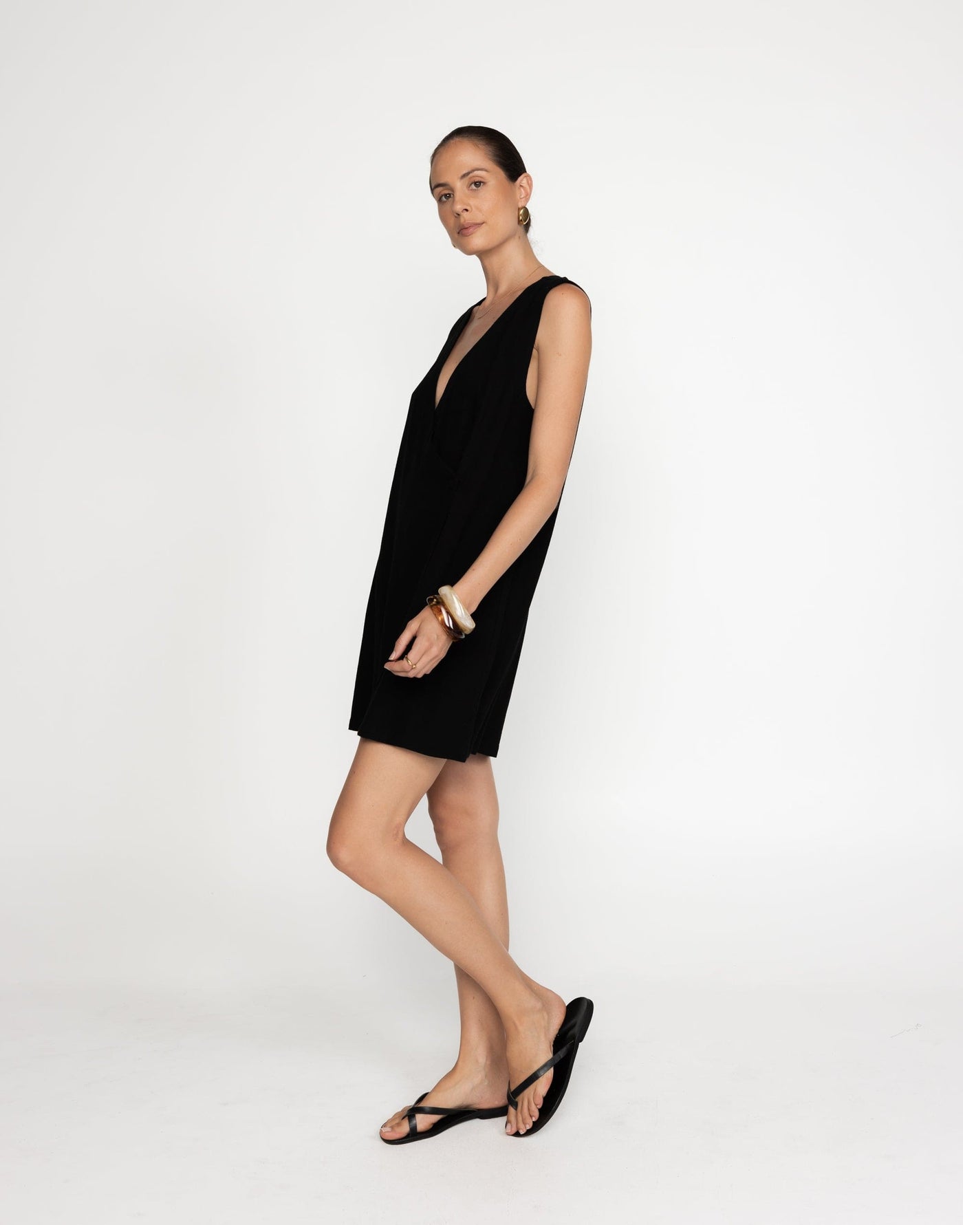  - Women's Dress - Charcoal Clothing