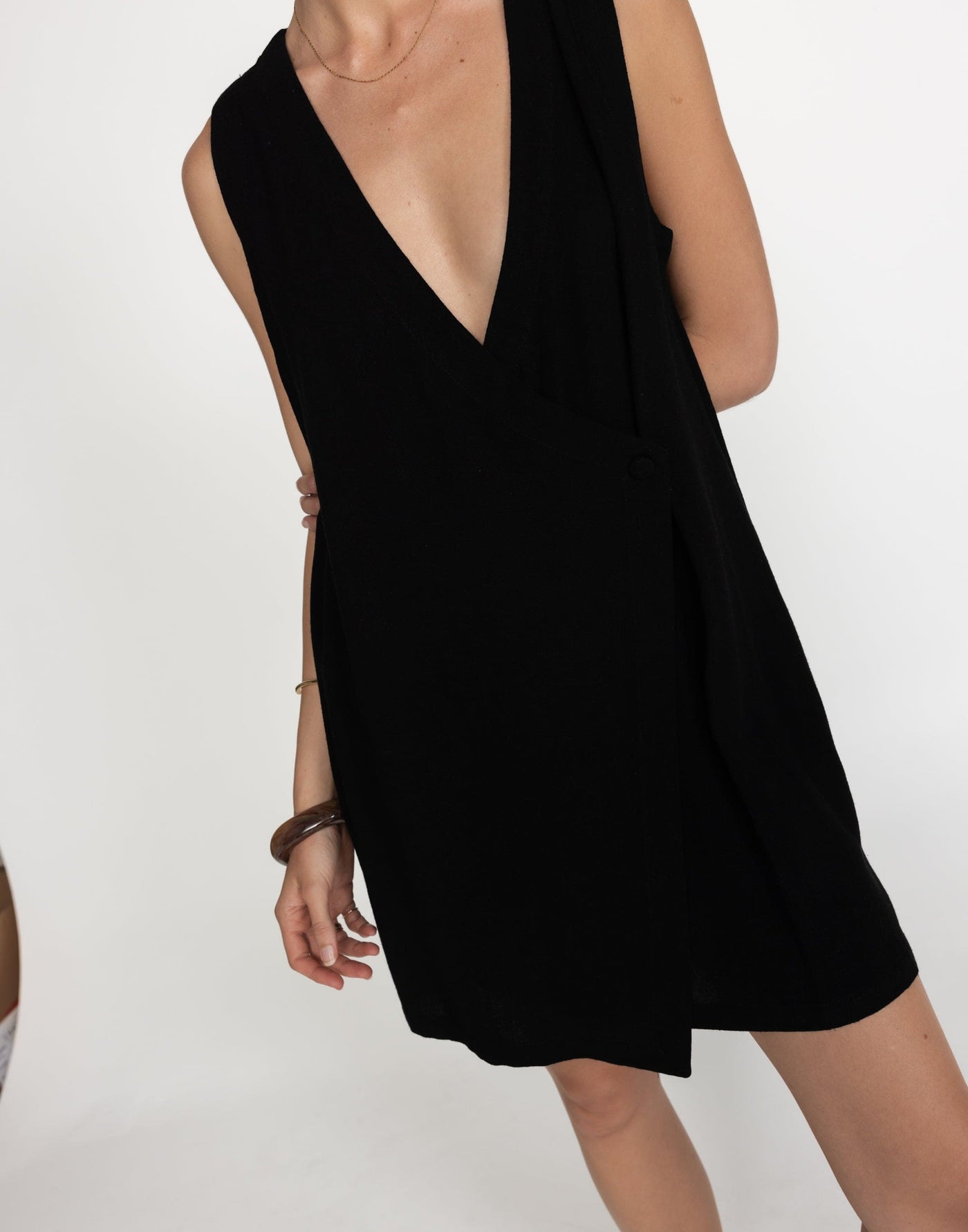  - Women's Dress - Charcoal Clothing