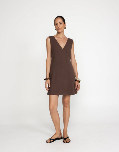  - Women's Dress - Charcoal Clothing