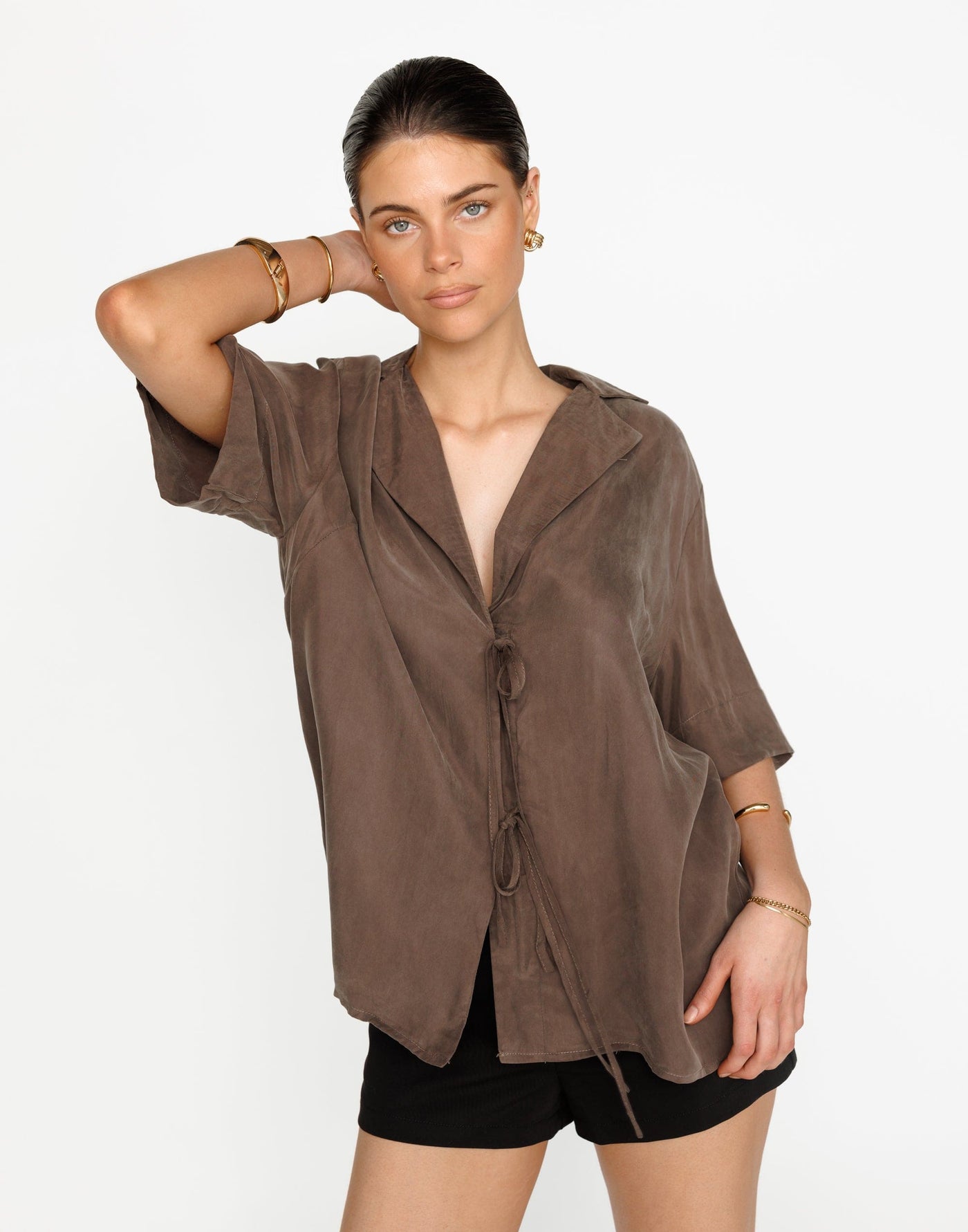  - Women's Top - Charcoal Clothing