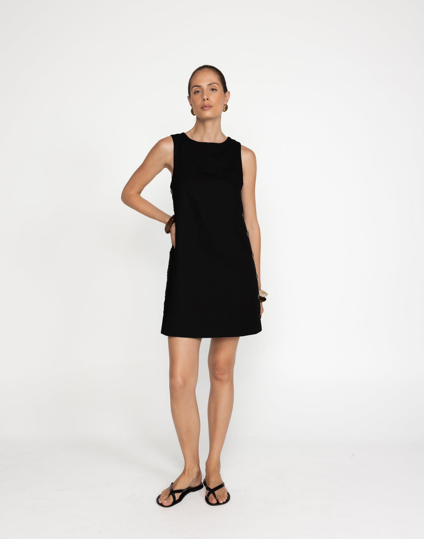  - Women's Dress - Charcoal Clothing