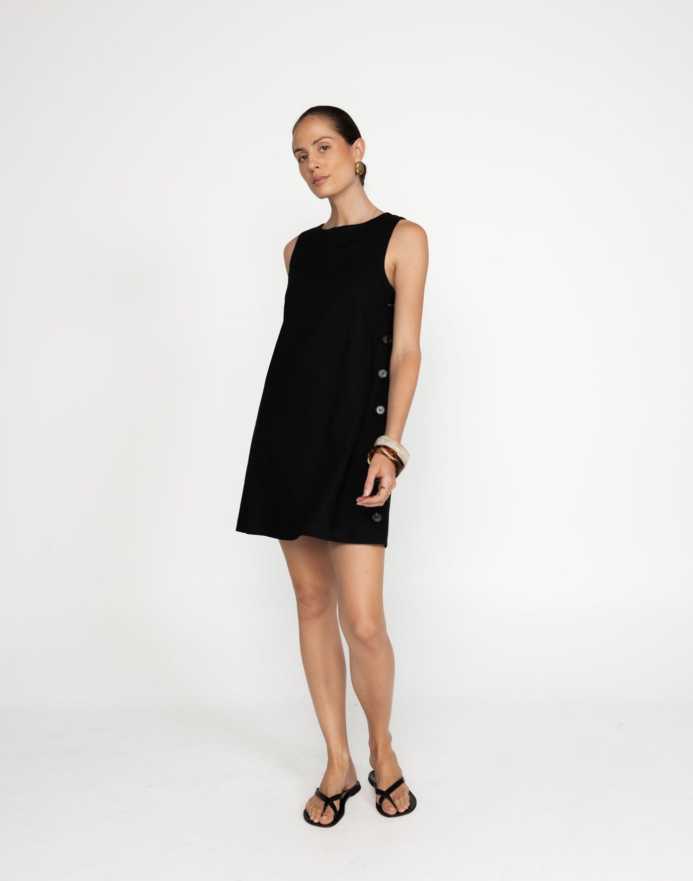  - Women's Dress - Charcoal Clothing