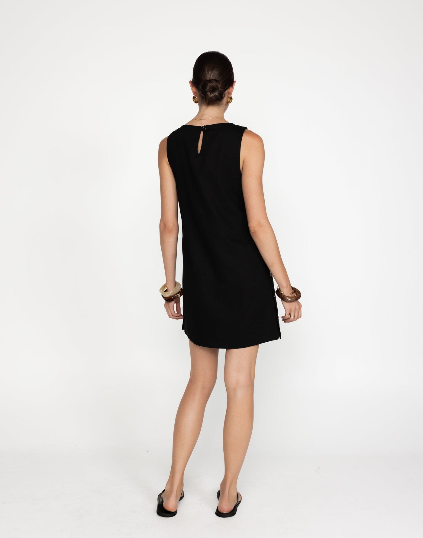  - Women's Dress - Charcoal Clothing