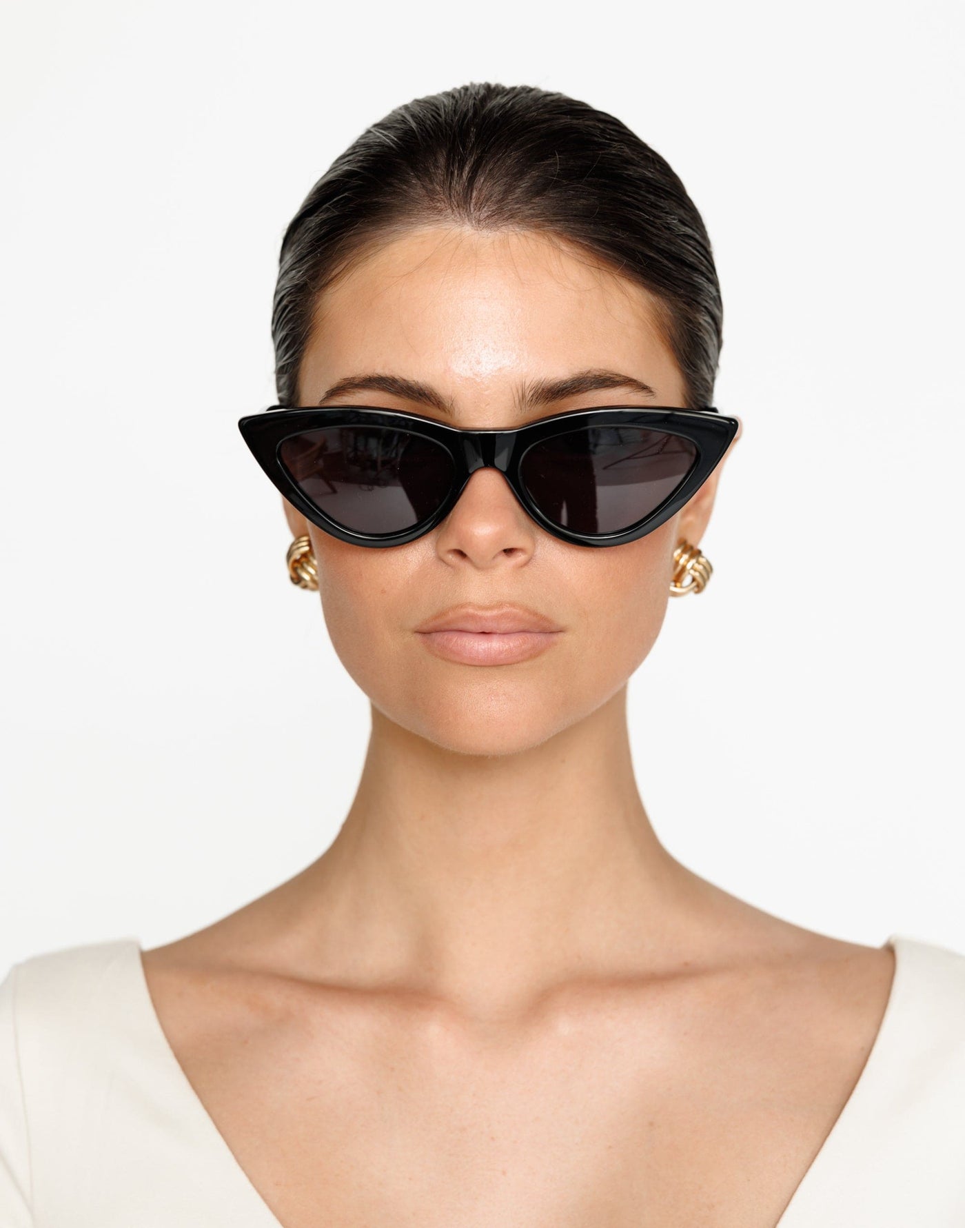 The Sara Sunglasses (Black) - By Banb - - Women's Accessories - Charcoal Clothing