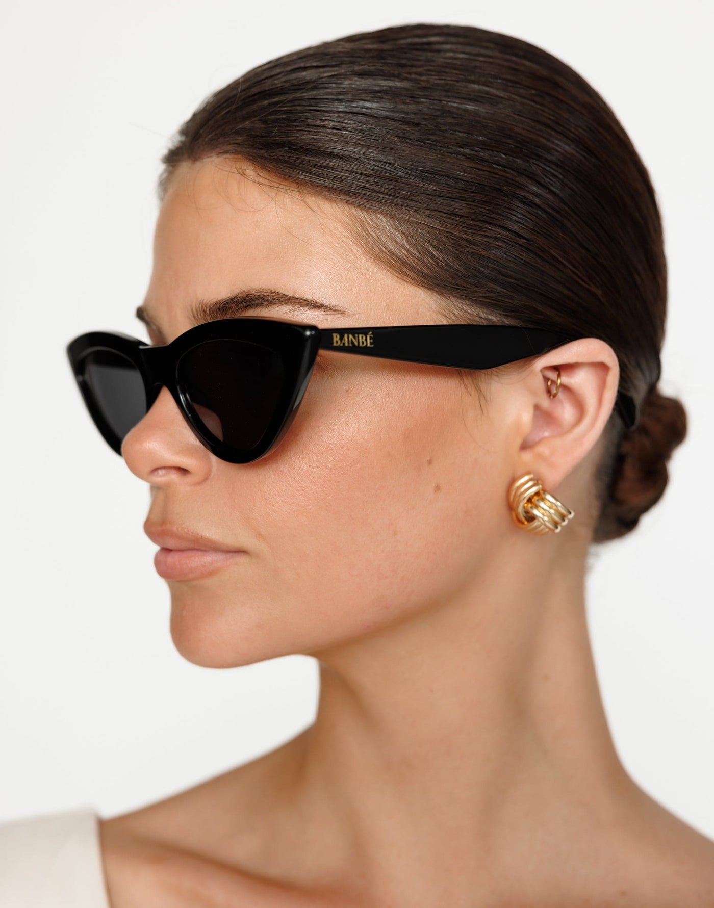 The Sara Sunglasses (Black) - By Banb - - Women's Accessories - Charcoal Clothing