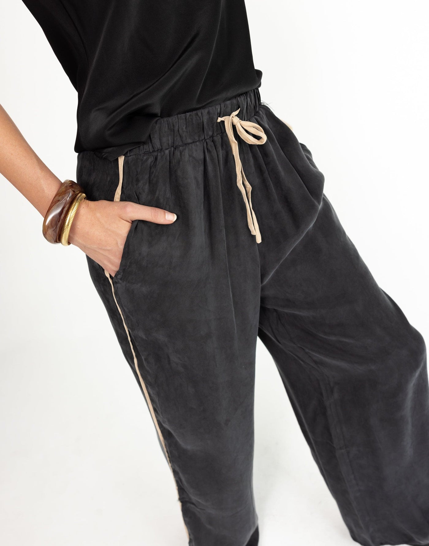  - Women's Pants - Charcoal Clothing