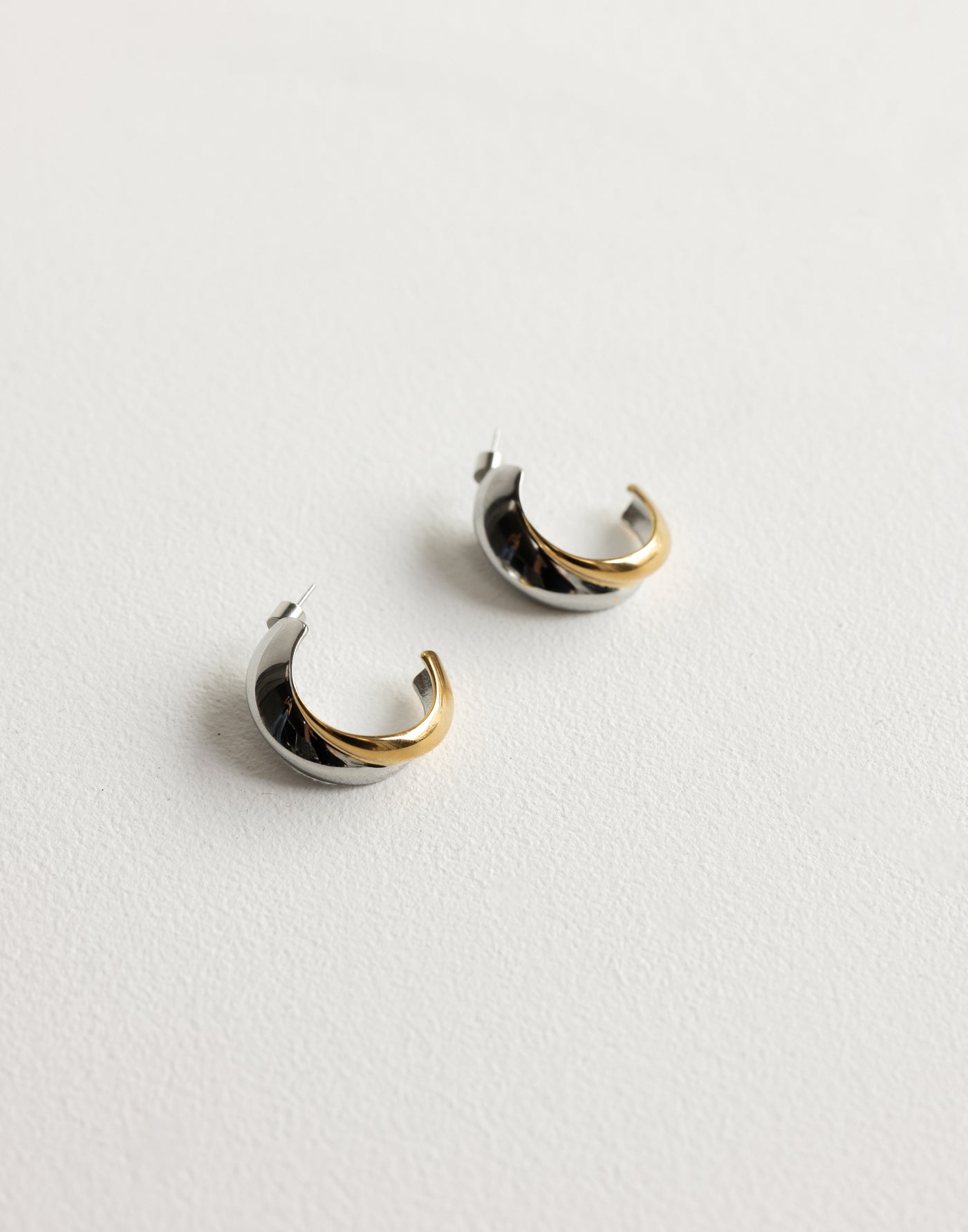 Trina Earrings (Gold/Silver) - - Women's Accessories - Charcoal Clothing