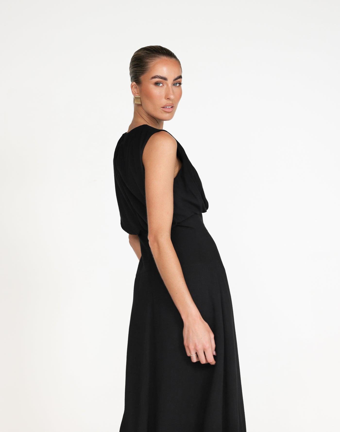 Liza Maxi Dress (Black) | CHARCOAL Exclusive - - Women's Dress - Charcoal Clothing