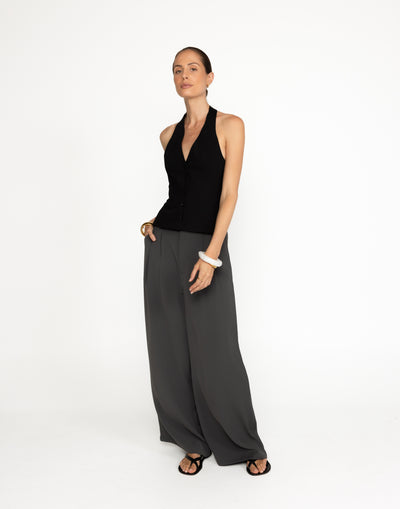 Chicago Pants (Slate) - Petite | CHARCOAL Exclusive - - Women's Pants - Charcoal Clothing