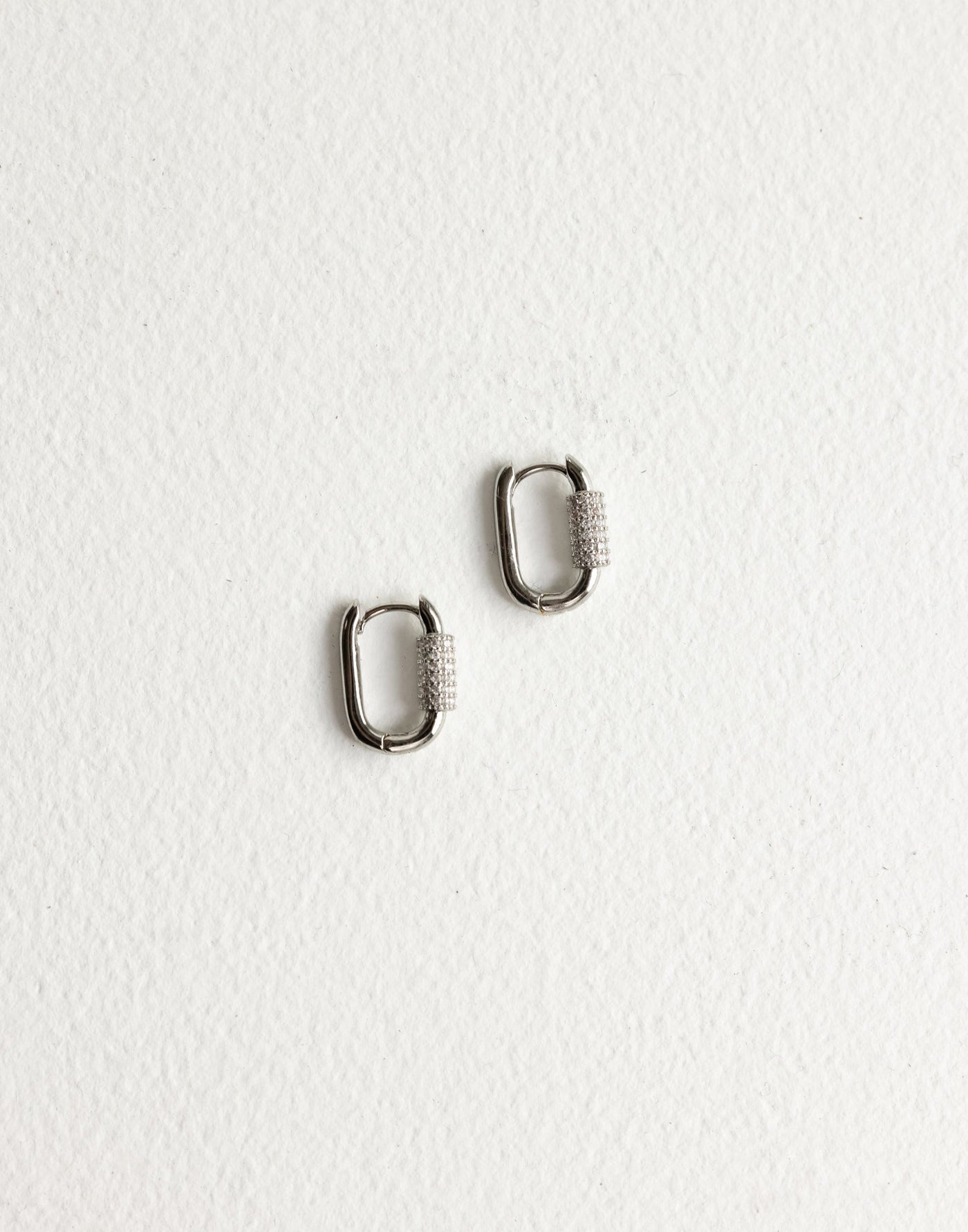 Covey Earrings (Silver) - - Women's Accessories - Charcoal Clothing