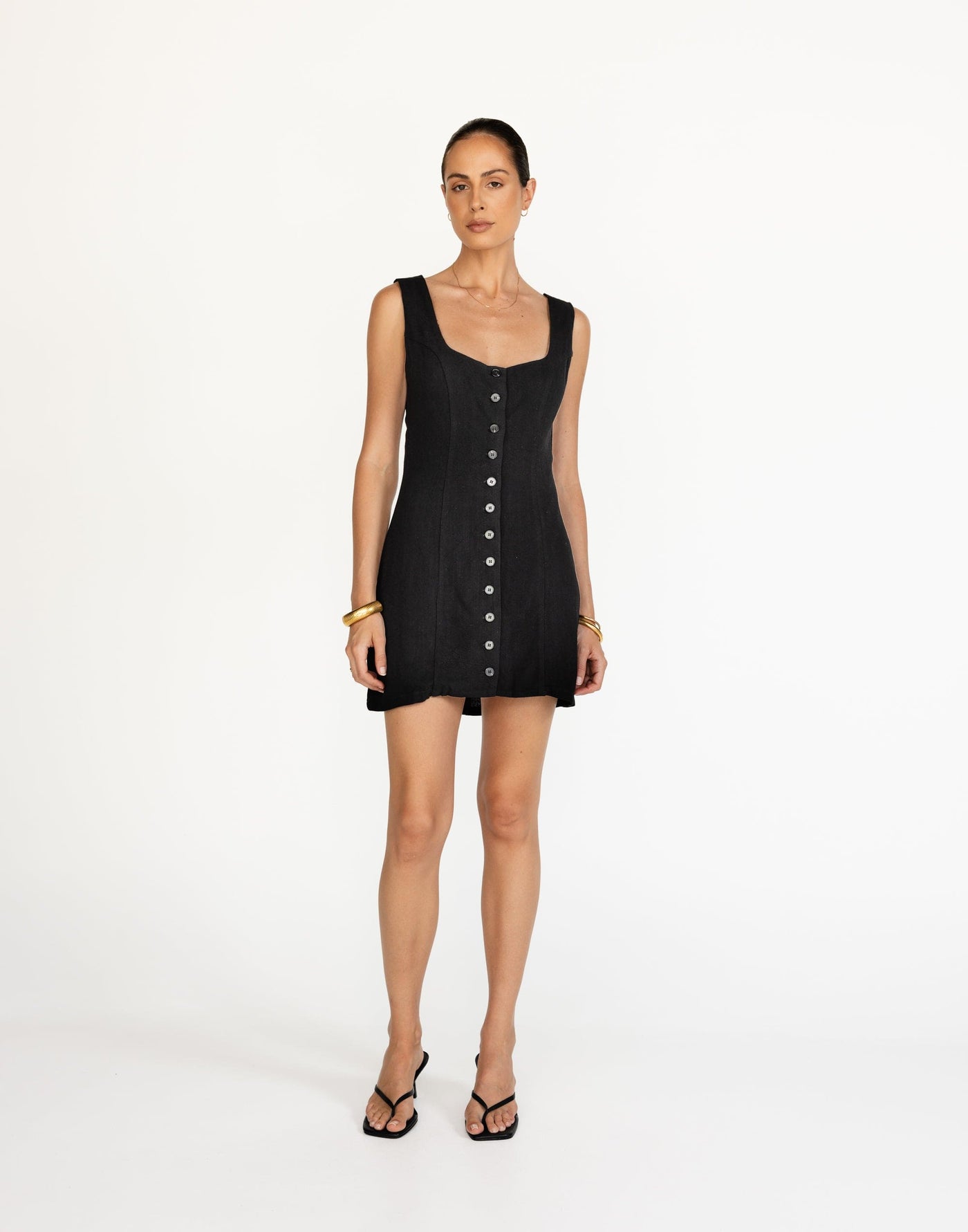 Joni Mini Dress (Black) | CHARCOAL Exclusive - - Women's Dress - Charcoal Clothing