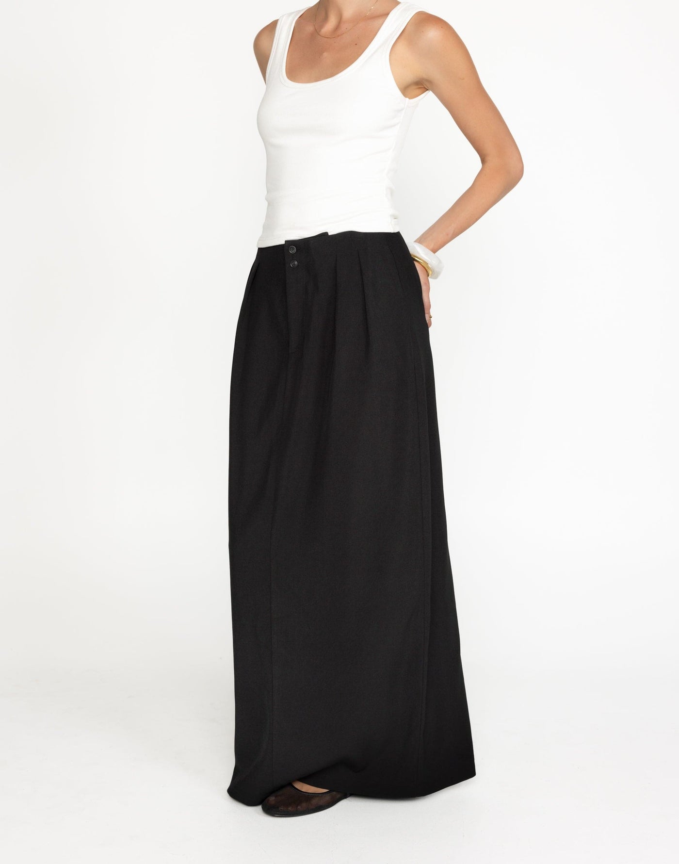  - Women's Skirt - Charcoal Clothing