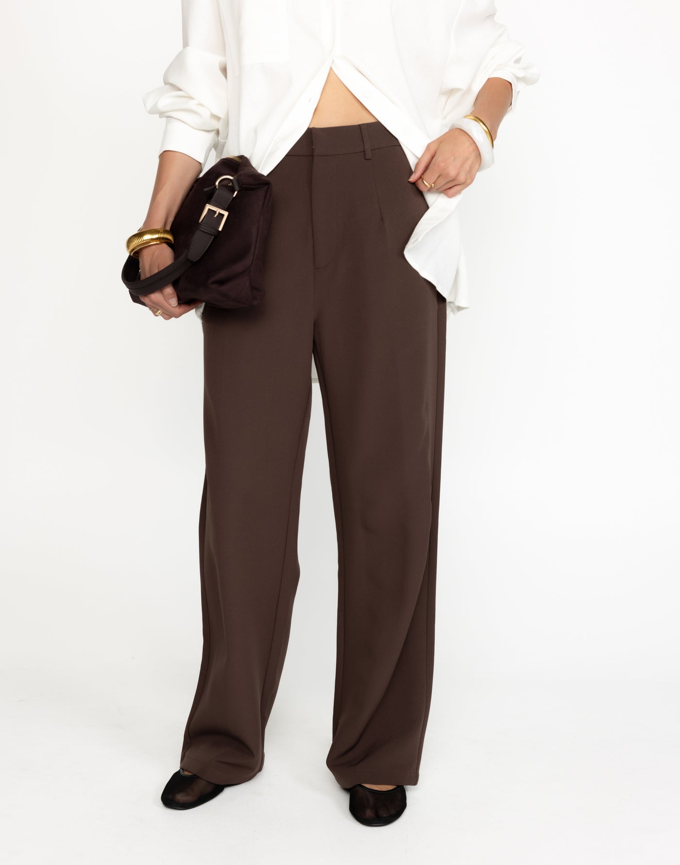 Khaleesi Pants (Chocolate) | CHARCOAL Exclusive - - Women's Top - Charcoal Clothing