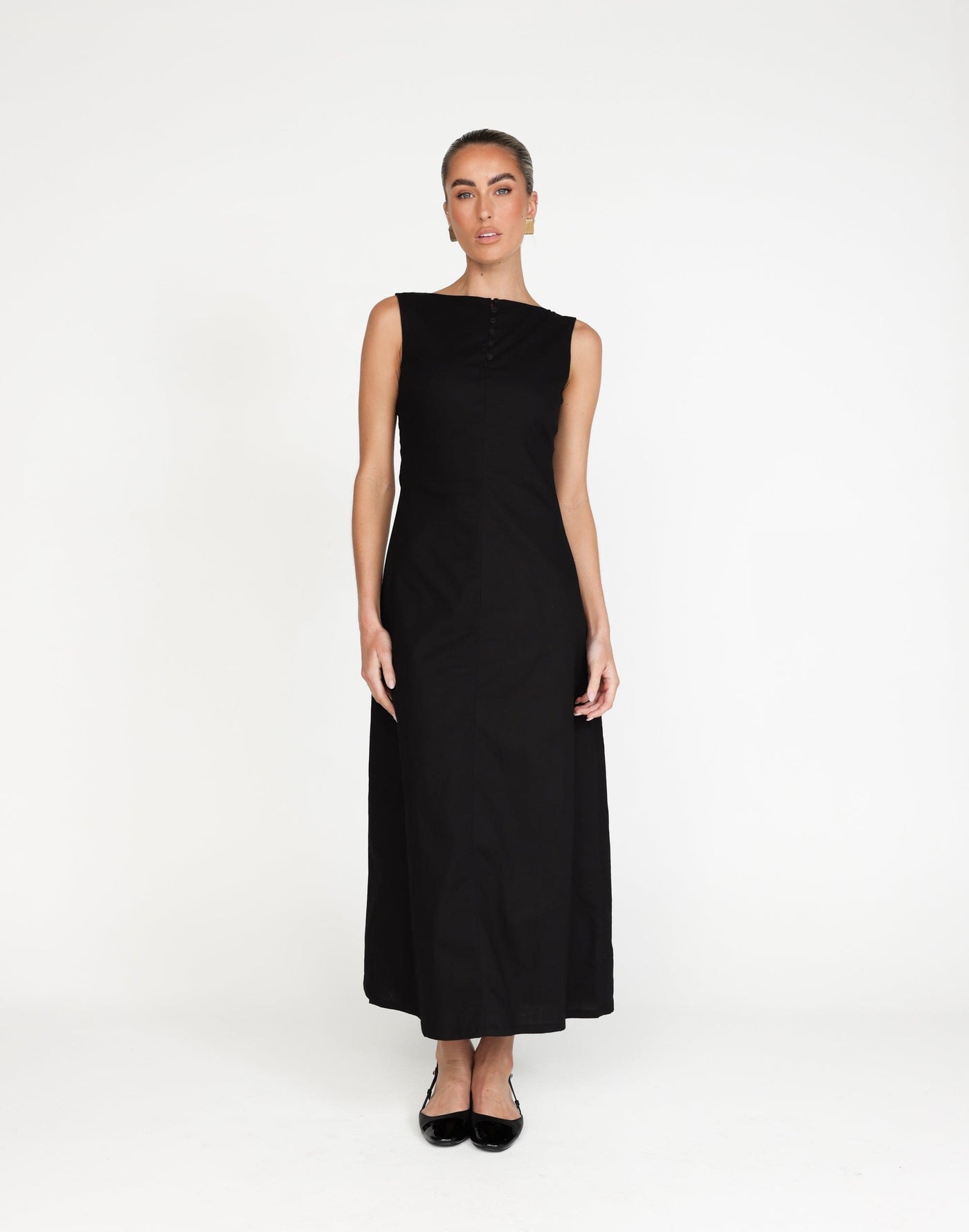 Basira Maxi Dress (Black) | CHARCOAL Exclusive - - Women's Dress - Charcoal Clothing