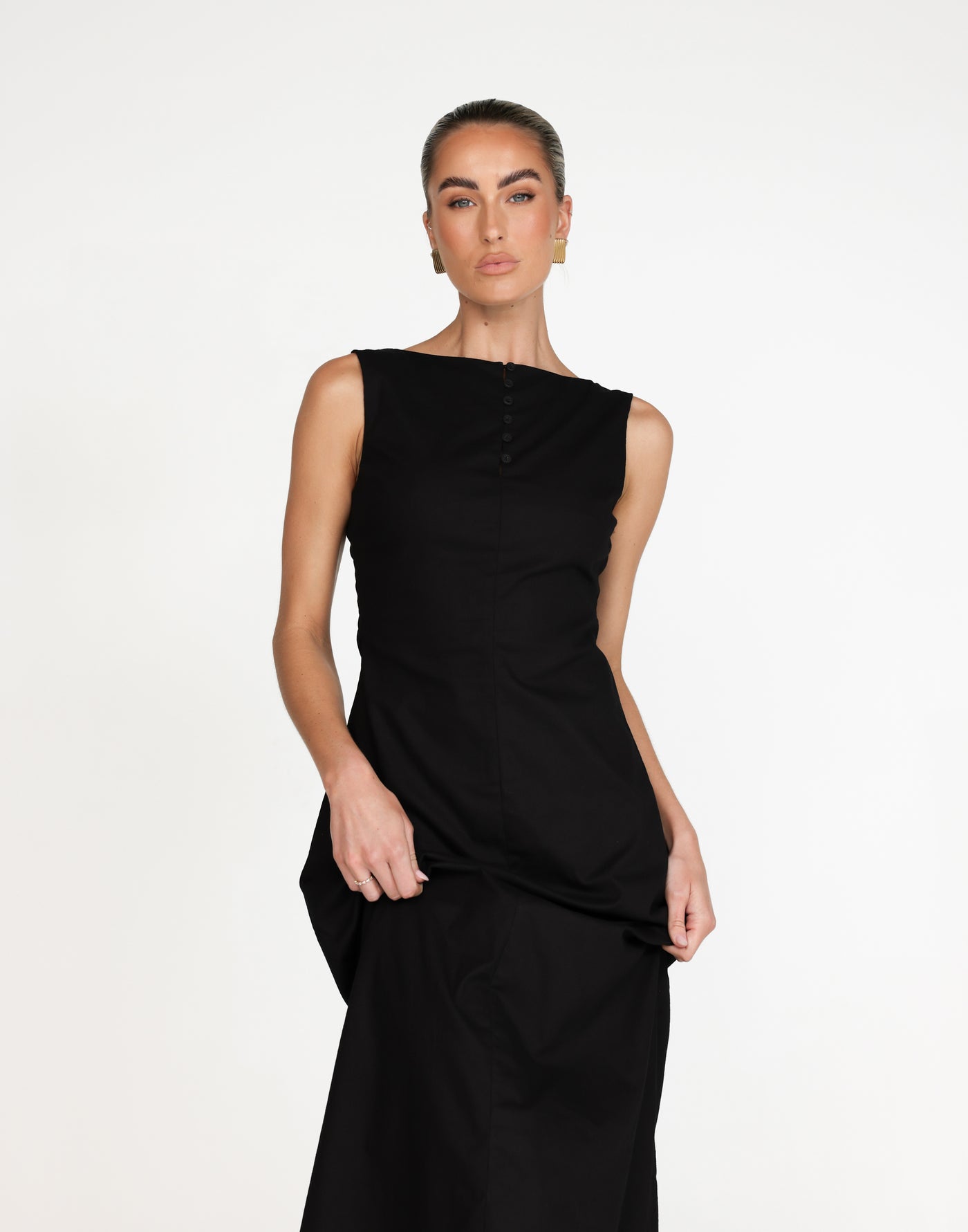 Basira Maxi Dress (Black) | CHARCOAL Exclusive - - Women's Dress - Charcoal Clothing