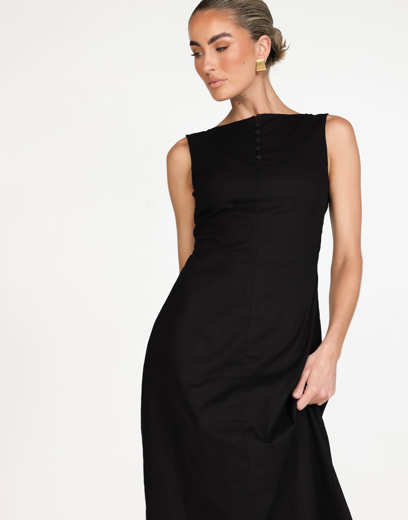 Basira Maxi Dress (Black) | CHARCOAL Exclusive - - Women's Dress - Charcoal Clothing