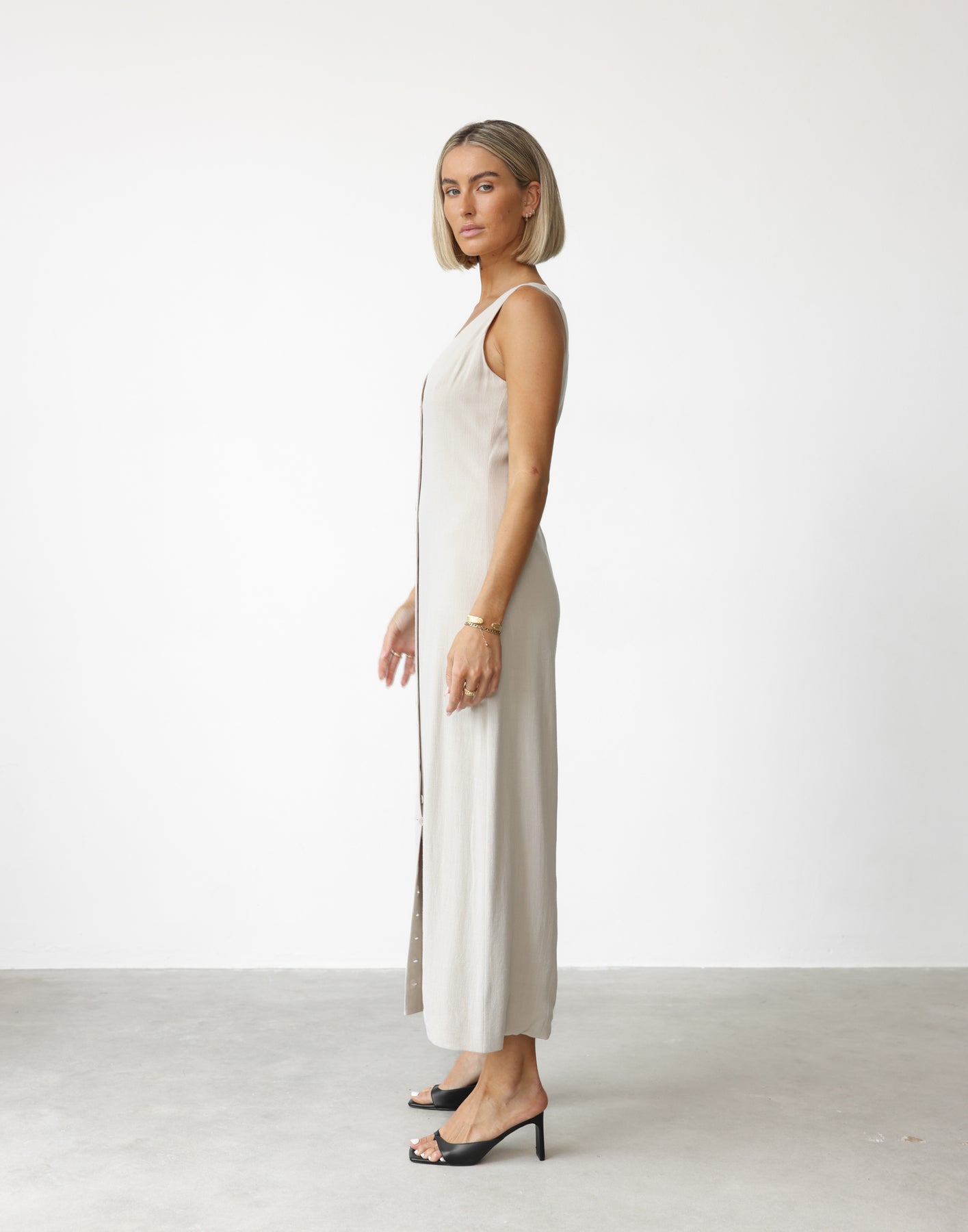 Collective Dress - Cailey Maxi Dress (Latte)
                Add to wishlist third image