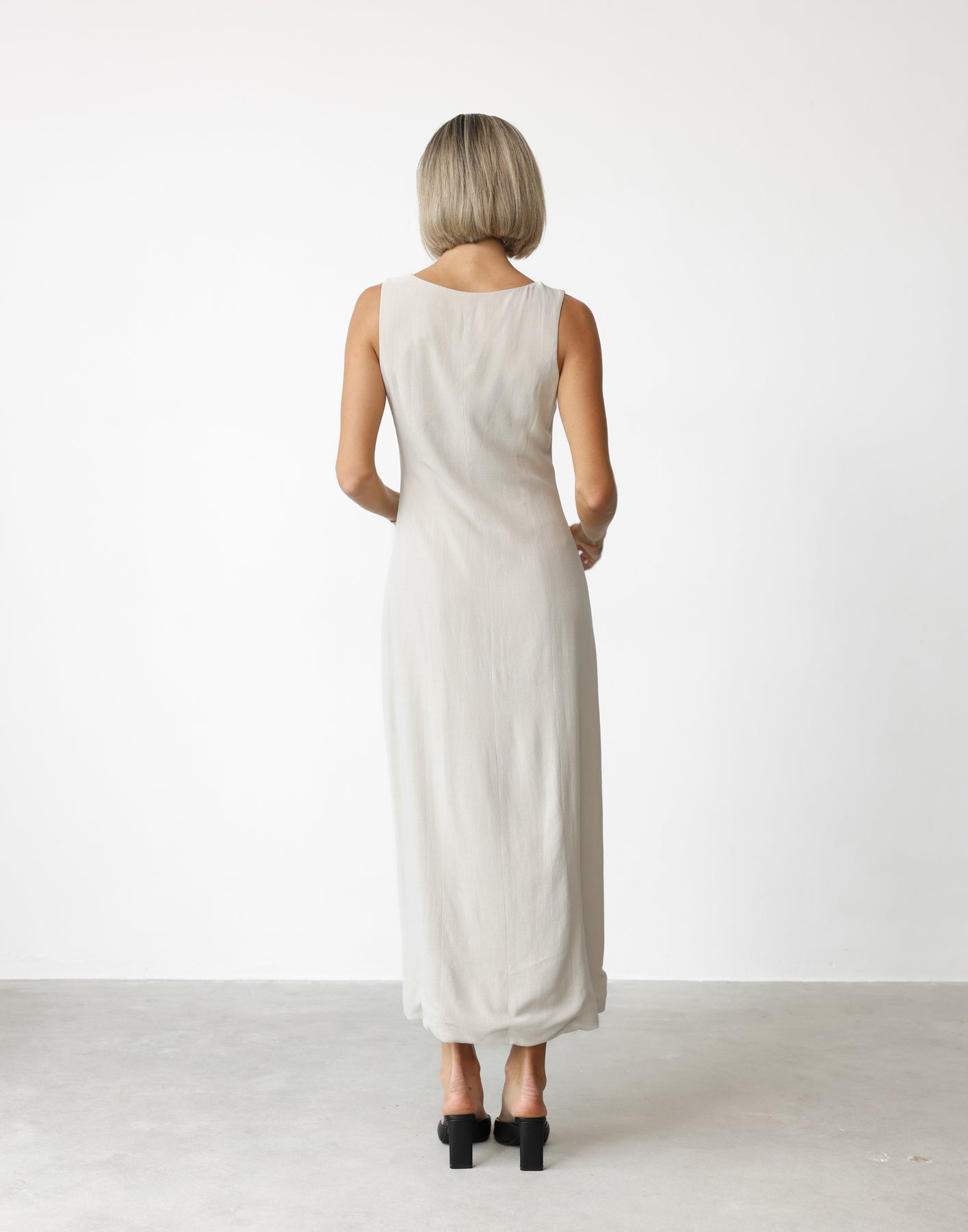 Collective Dress - Cailey Maxi Dress (Latte)
                Add to wishlist fourth image