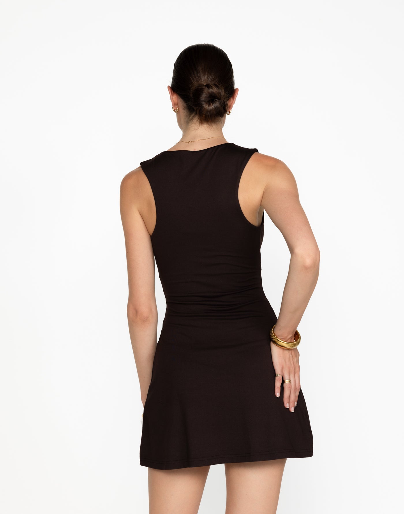  - Women's Dress - Charcoal Clothing