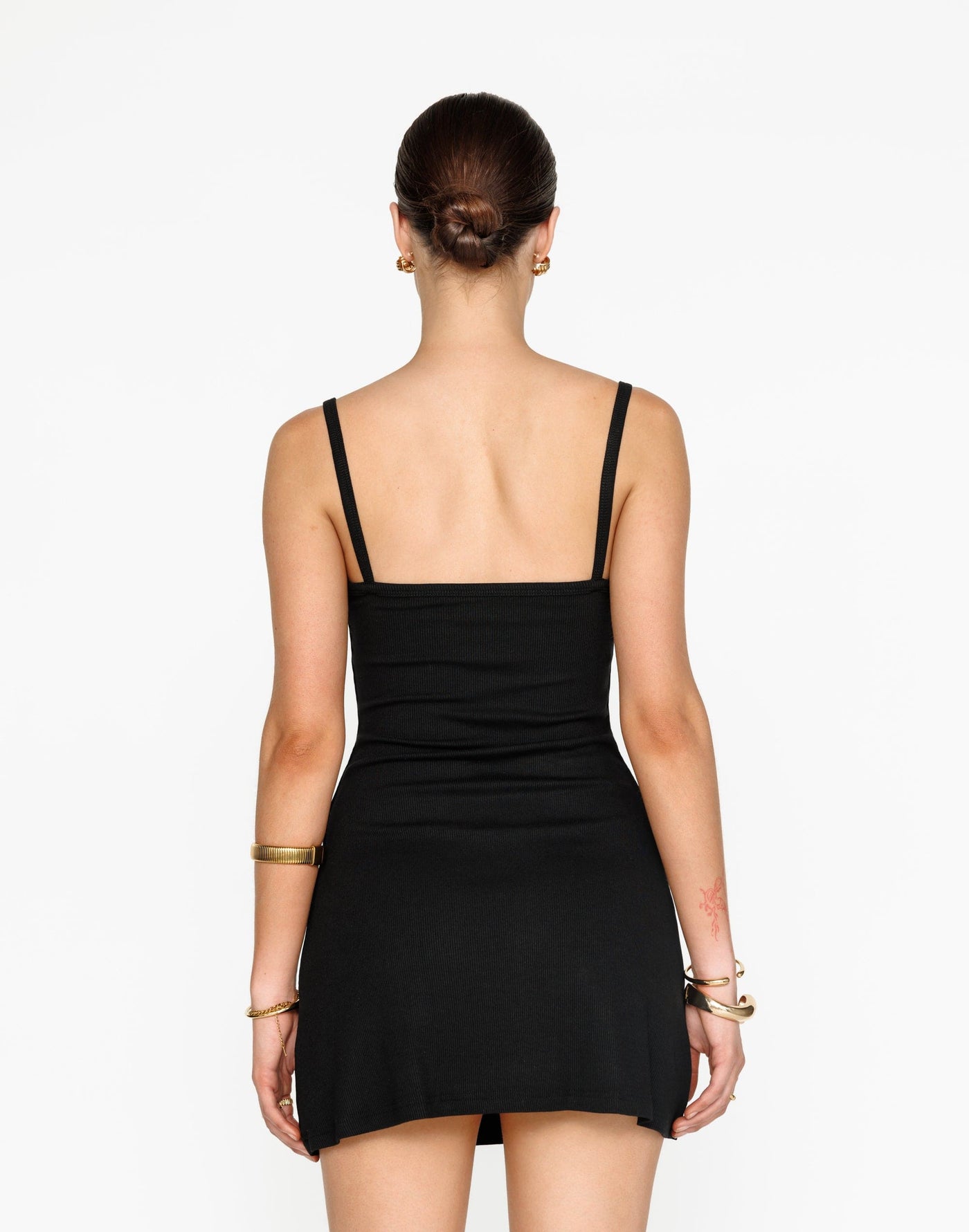 Helia Mini Dress (Black) | Black Mini Dress - Women's Dress - Charcoal Clothing