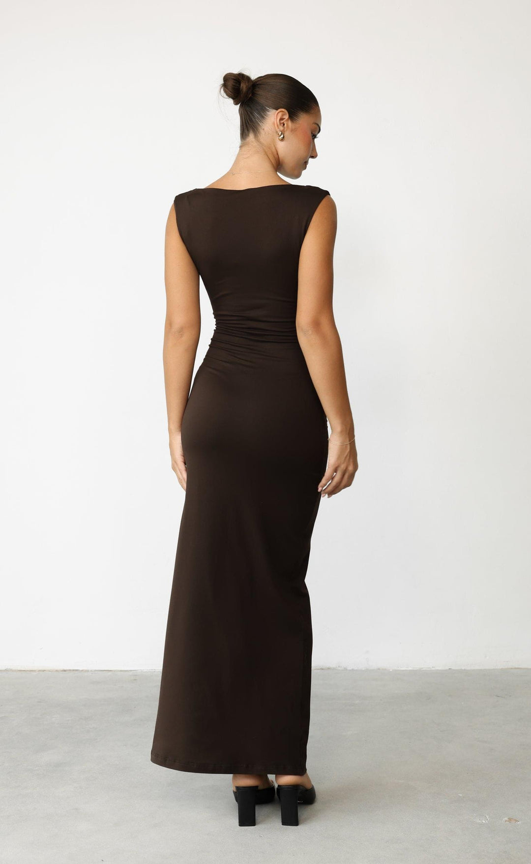 Viola Maxi Dress (Chocolate) | CHARCOAL Exclusive