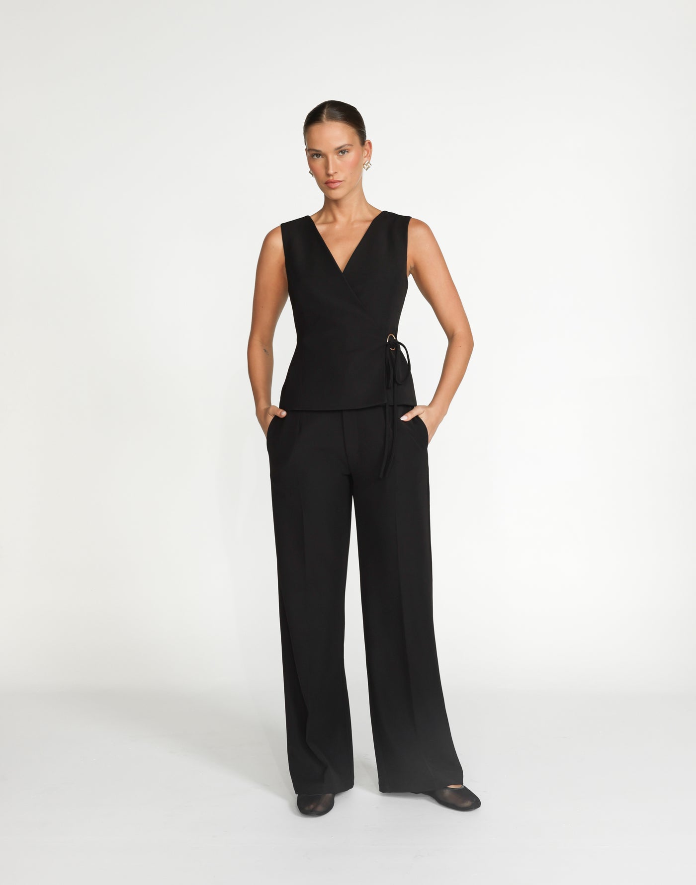 Alayna Pants (Black) | CHARCOAL Exclusive - - Women's Pants - Charcoal Clothing