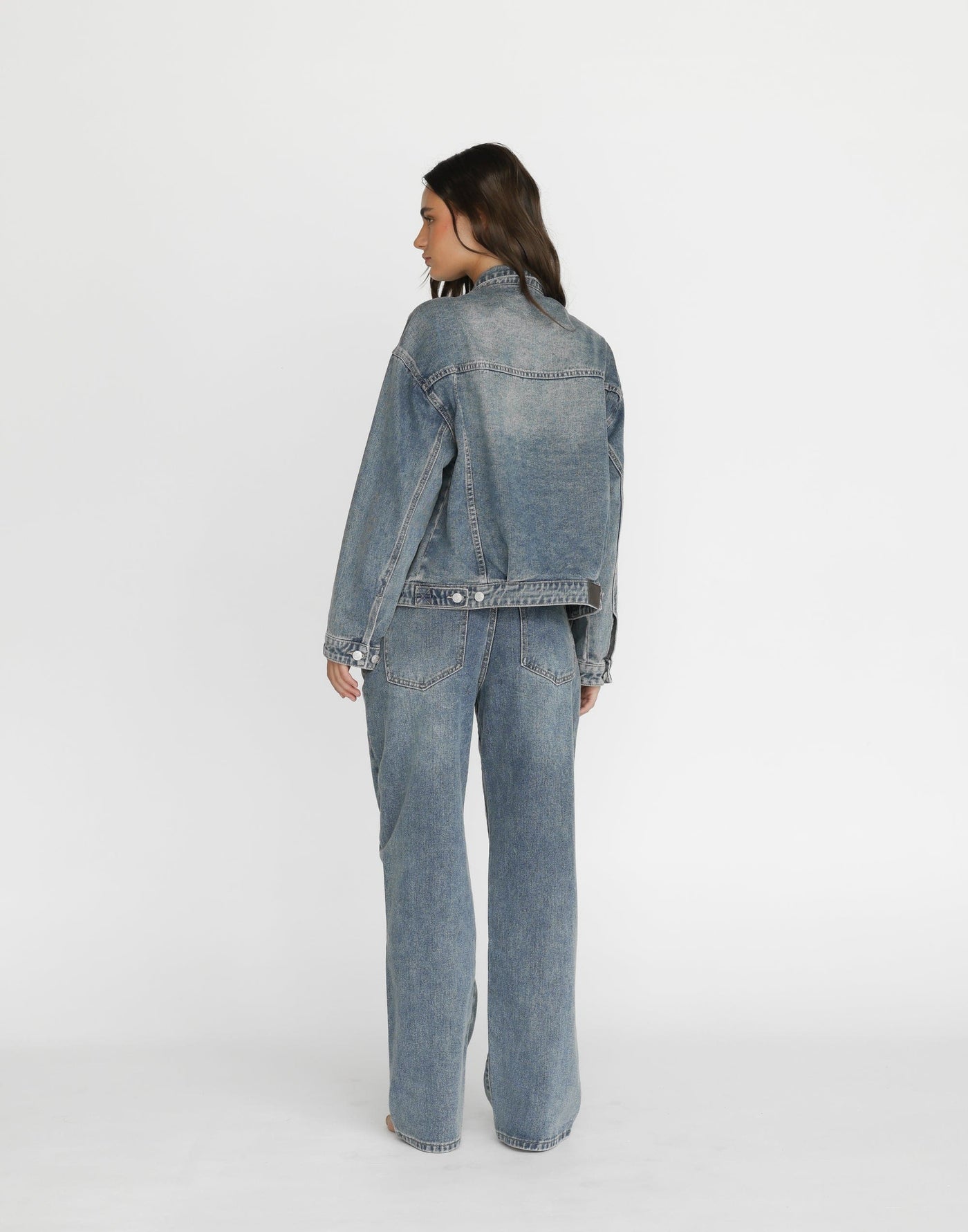 Cole Jeans (Faded) | CHARCOAL Exclusive - High Rise Mom Style Jean - Women's Pants - Charcoal Clothing