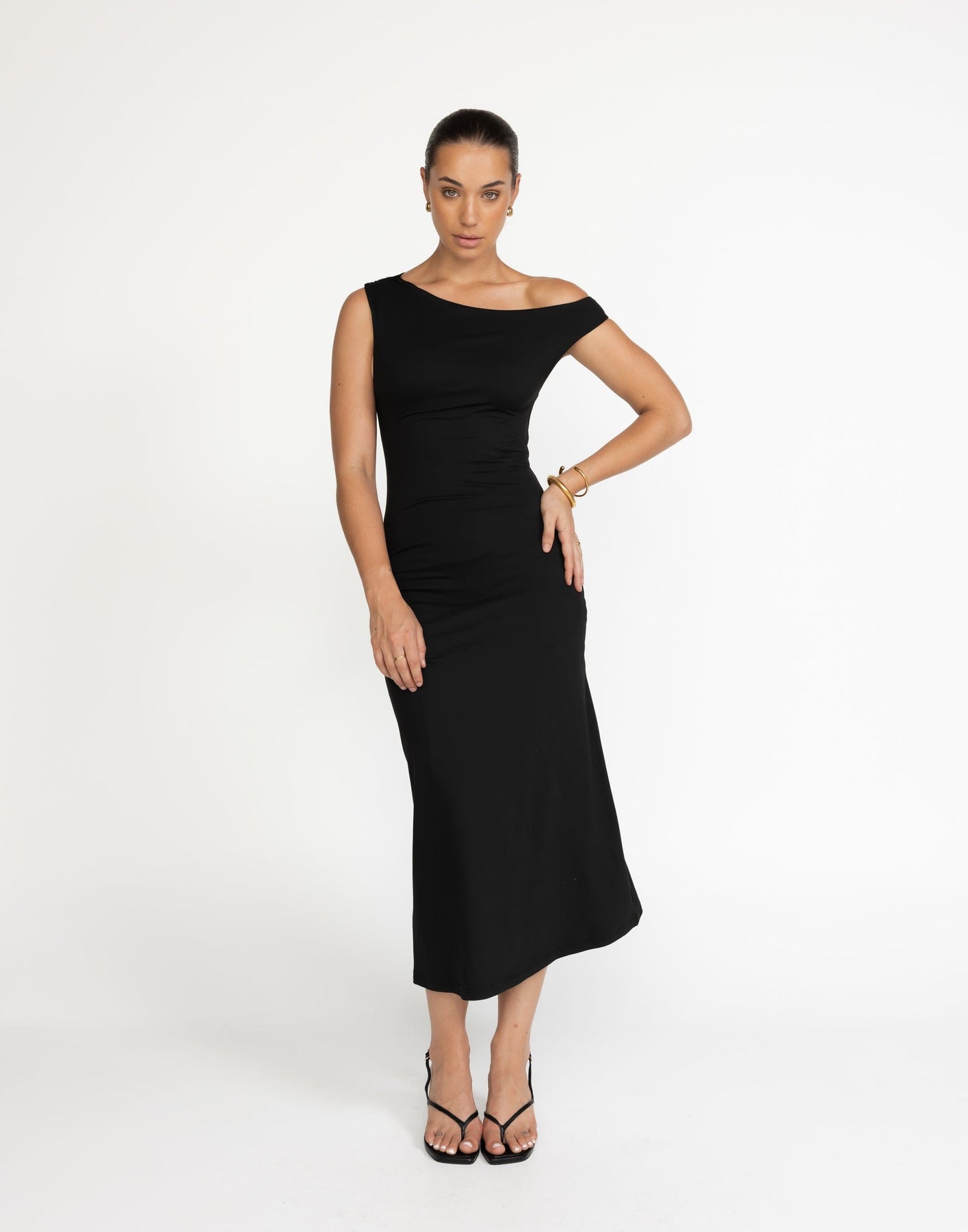 Collective Dress - Lulu Midi Dress (Black)
                Add to wishlist fourth image