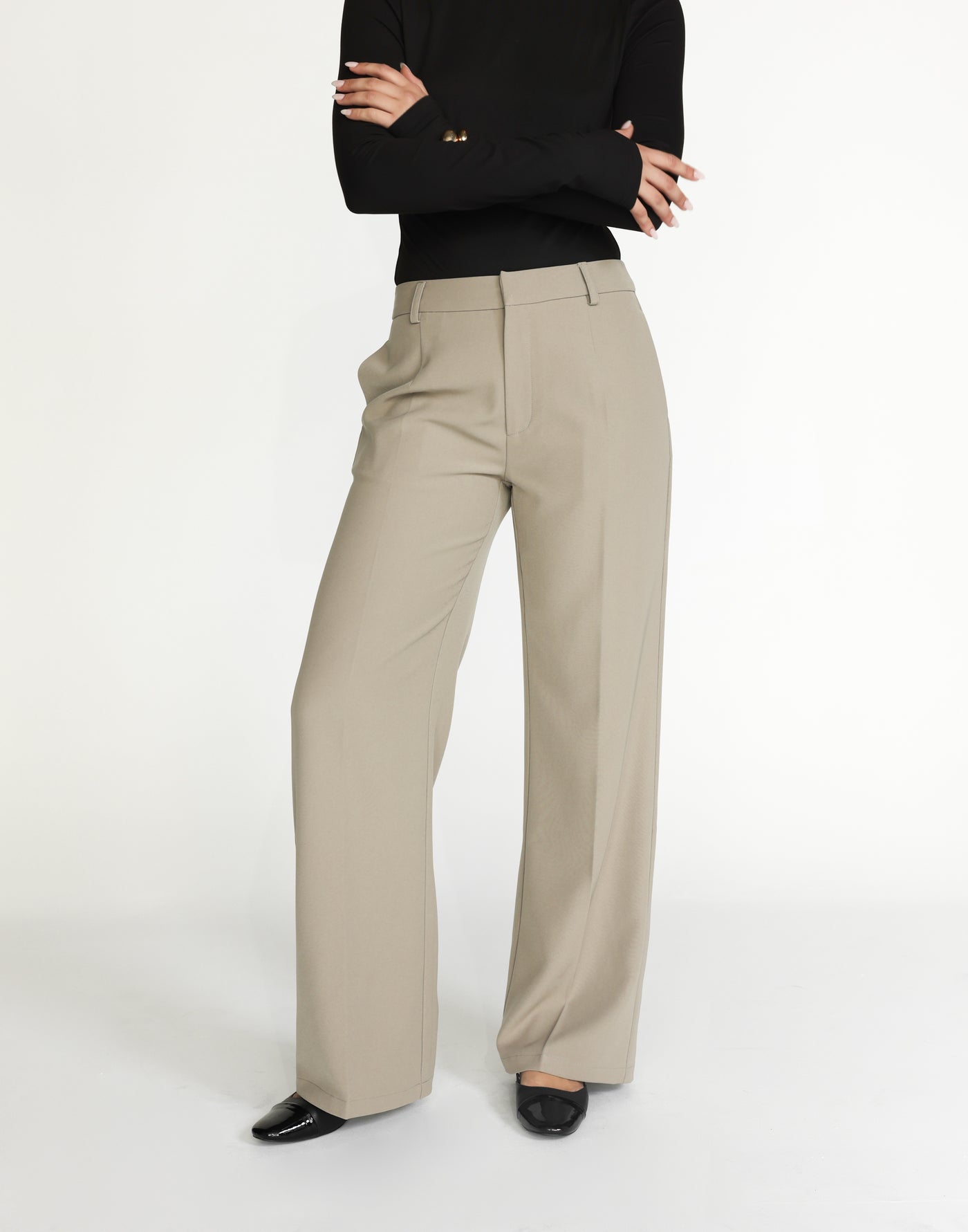 Alayna Pants (Dusty Sage) | CHARCOAL Exclusive - - Women's Pants - Charcoal Clothing